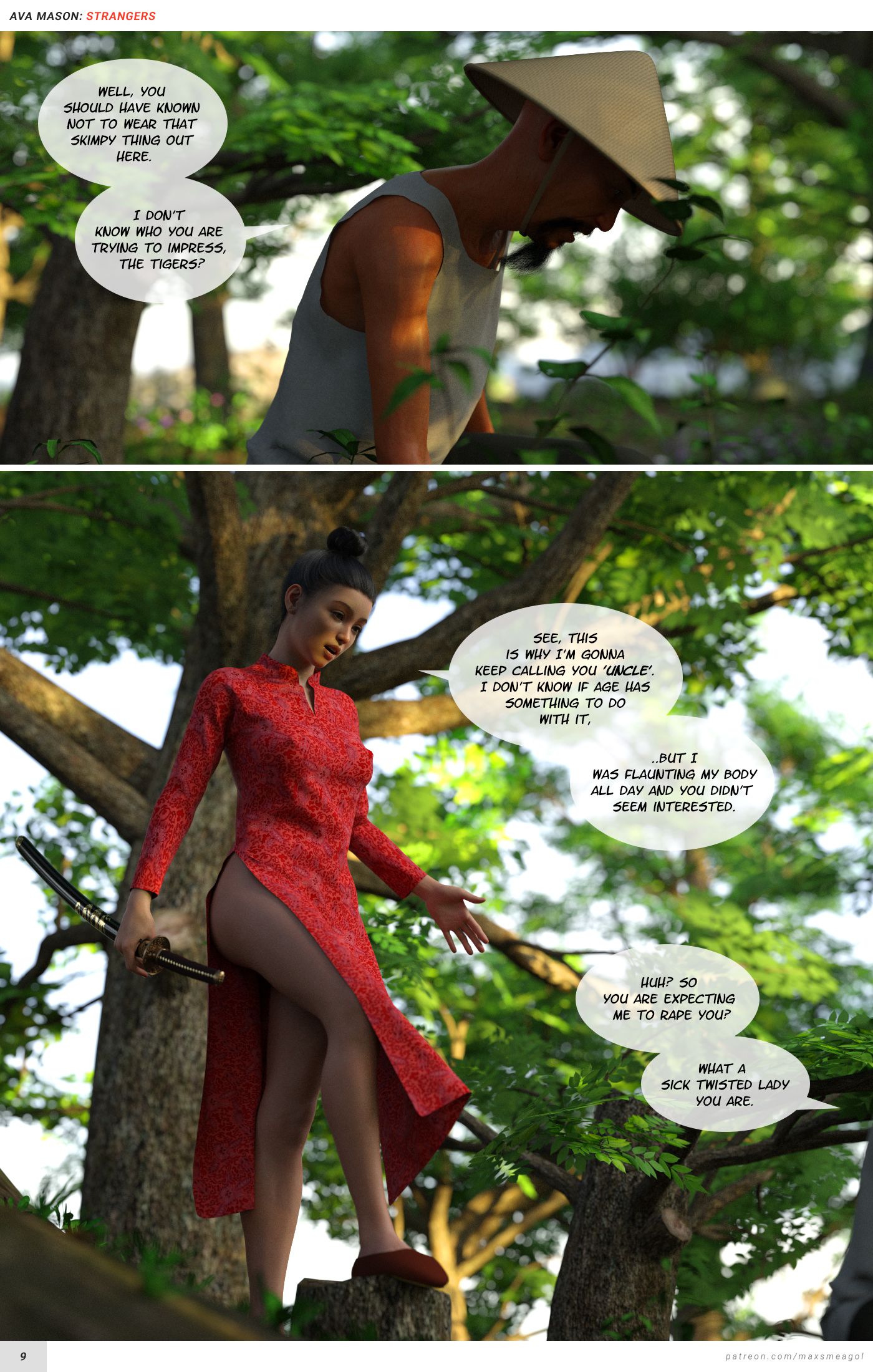 Ava Mason’s The Cloud Temple [MaxSmeagol] 2 . Strangers - Chapter 2 [MaxSmeagol] – page 10