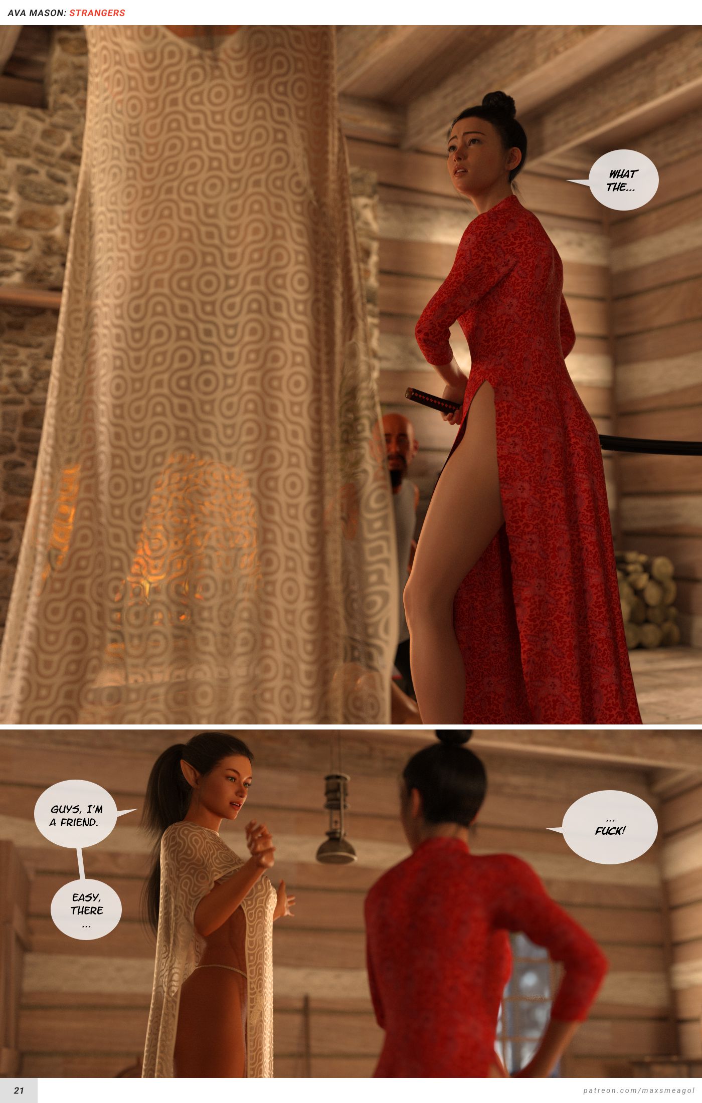 Ava Mason’s The Cloud Temple [MaxSmeagol] 2 . Strangers - Chapter 2 [MaxSmeagol] – page 22