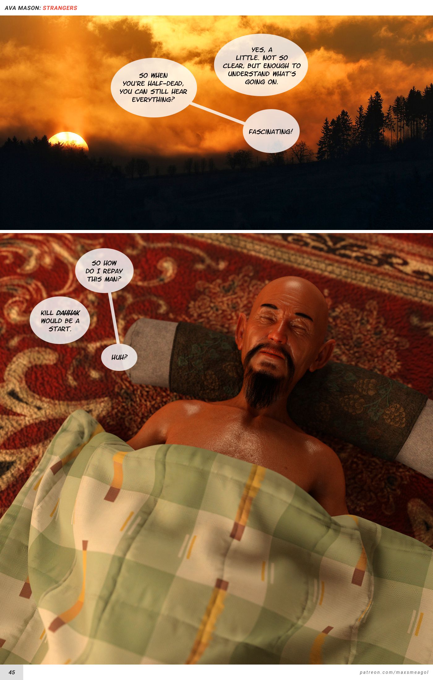 Ava Mason’s The Cloud Temple [MaxSmeagol] 2 . Strangers - Chapter 2 [MaxSmeagol] – page 46