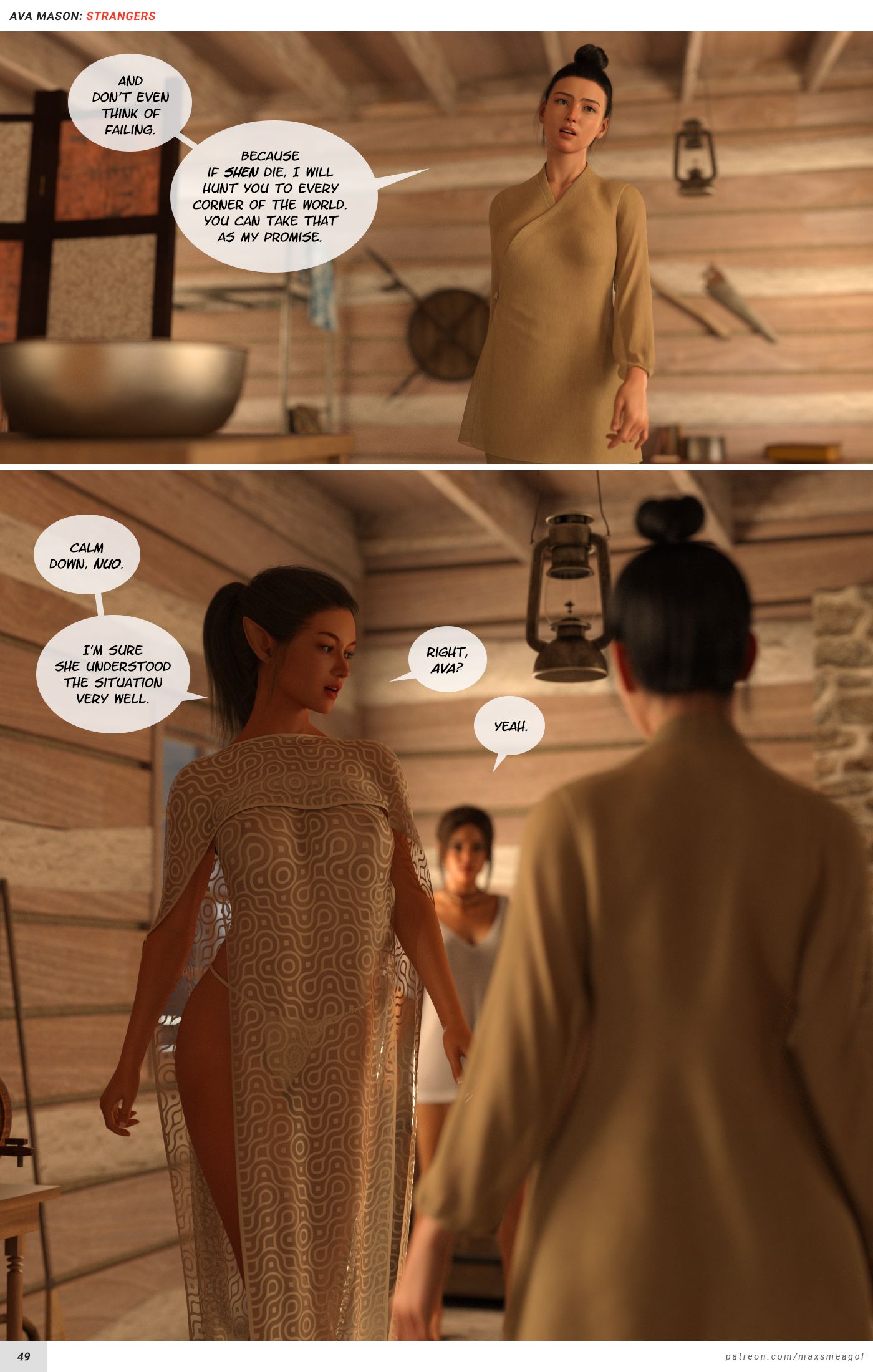 Ava Mason’s The Cloud Temple [MaxSmeagol] 2 . Strangers - Chapter 2 [MaxSmeagol] – page 50