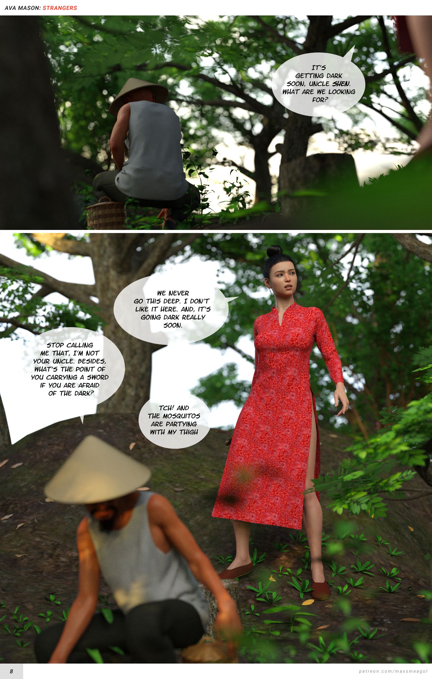 Ava Mason’s The Cloud Temple [MaxSmeagol] 2 . Strangers - Chapter 2 [MaxSmeagol] – page 9