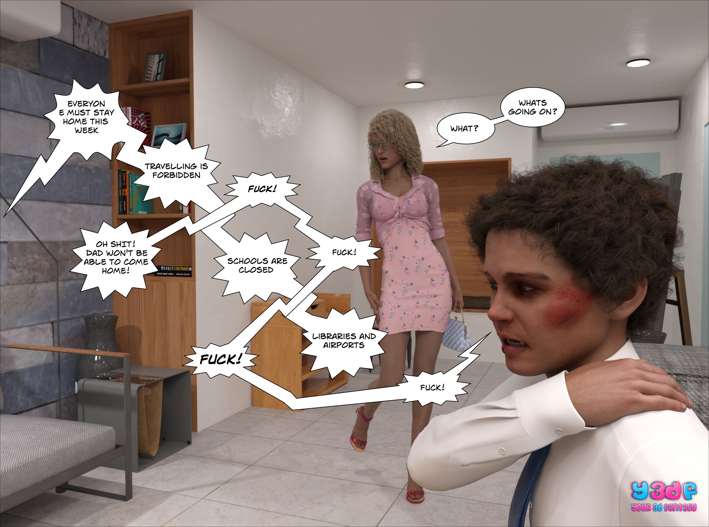 Covid 69 [Y3DF] 1 . Covid 69 - Chapter 1 [Y3DF] – page 90