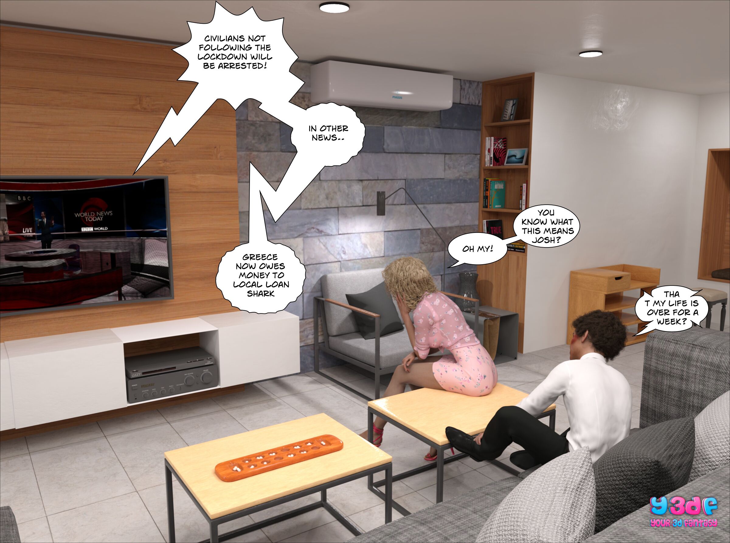 Covid 69 [Y3DF] 1 . Covid 69 - Chapter 1 [Y3DF] – page 91