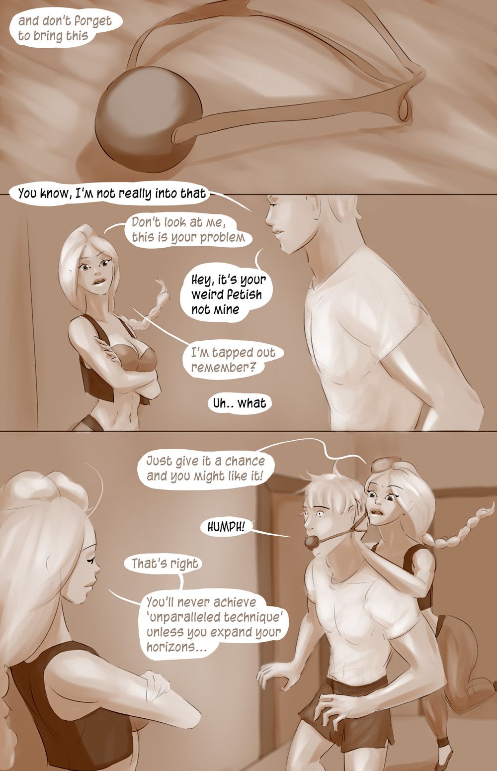 Path Of The Genie [SatinMinions] 1 . Path Of The Genie - Chapter 1 [SatinMinions] – page 21