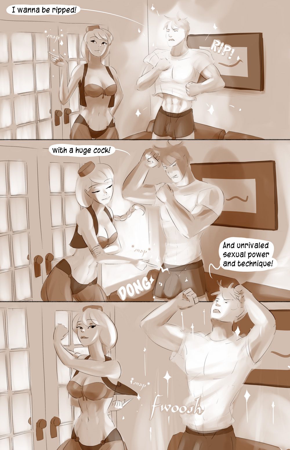 Path Of The Genie [SatinMinions] 1 . Path Of The Genie - Chapter 1 [SatinMinions] – page 4