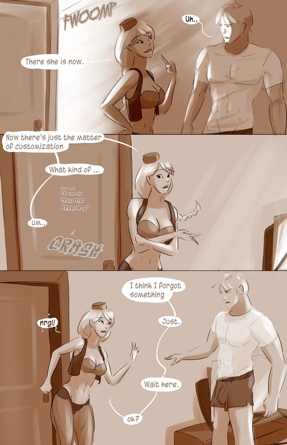 Path Of The Genie [SatinMinions] 1 . Path Of The Genie - Chapter 1 [SatinMinions] – page 6