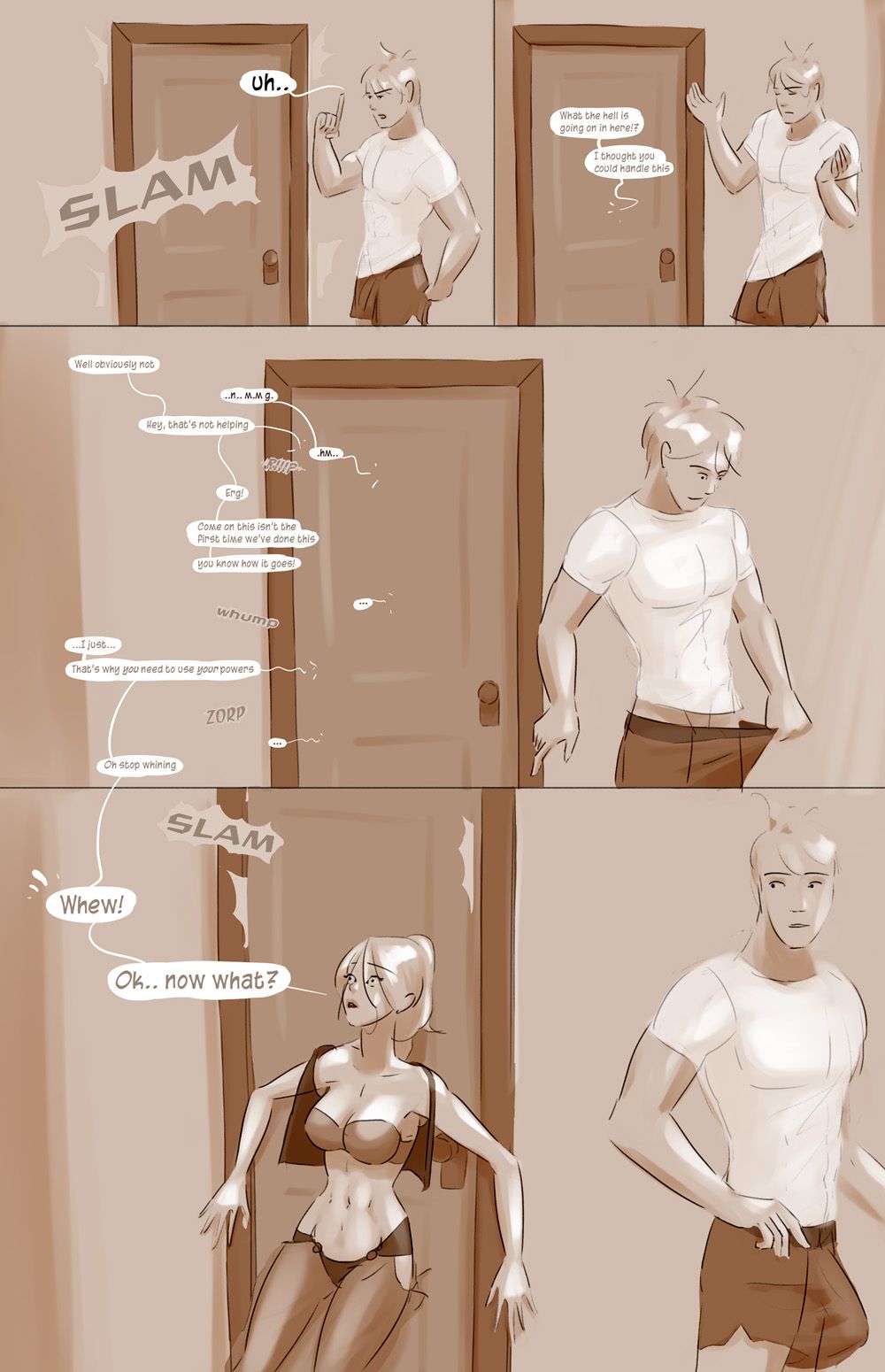 Path Of The Genie [SatinMinions] 1 . Path Of The Genie - Chapter 1 [SatinMinions] – page 7