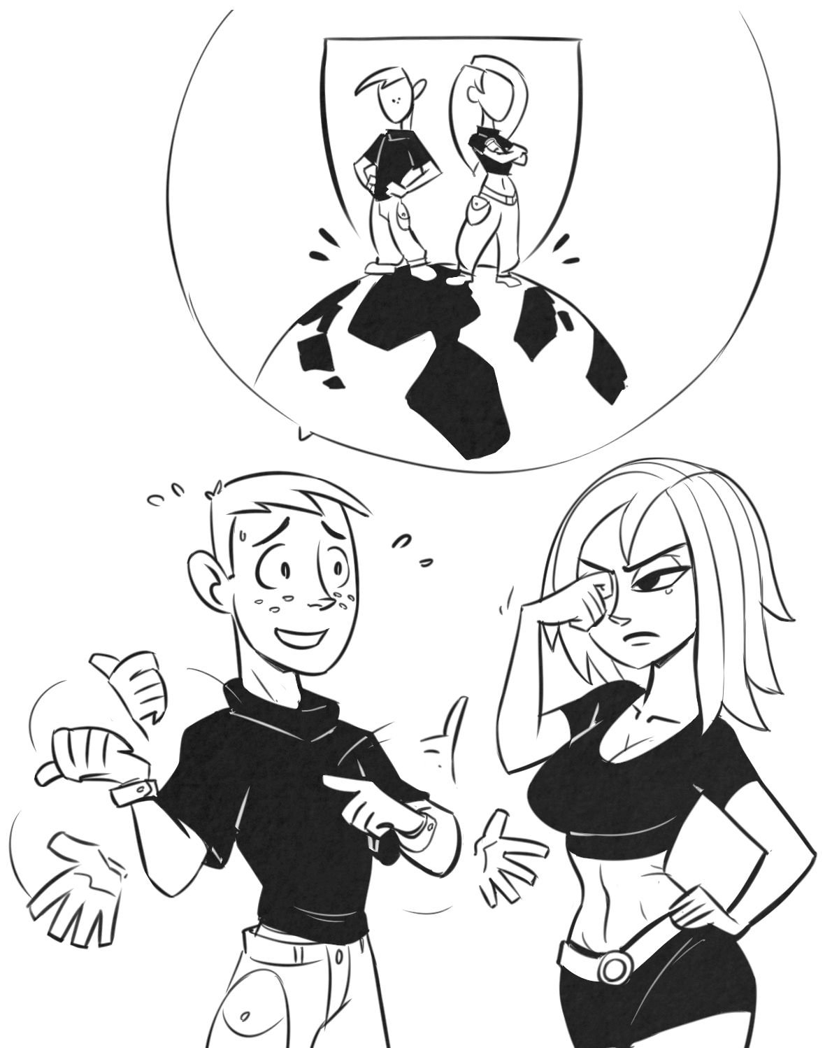 RonBon (Kim Possible) [Hagfish] 1 . RonBon - Chapter 1 (Kim Possible) [Hagfish] – page 3