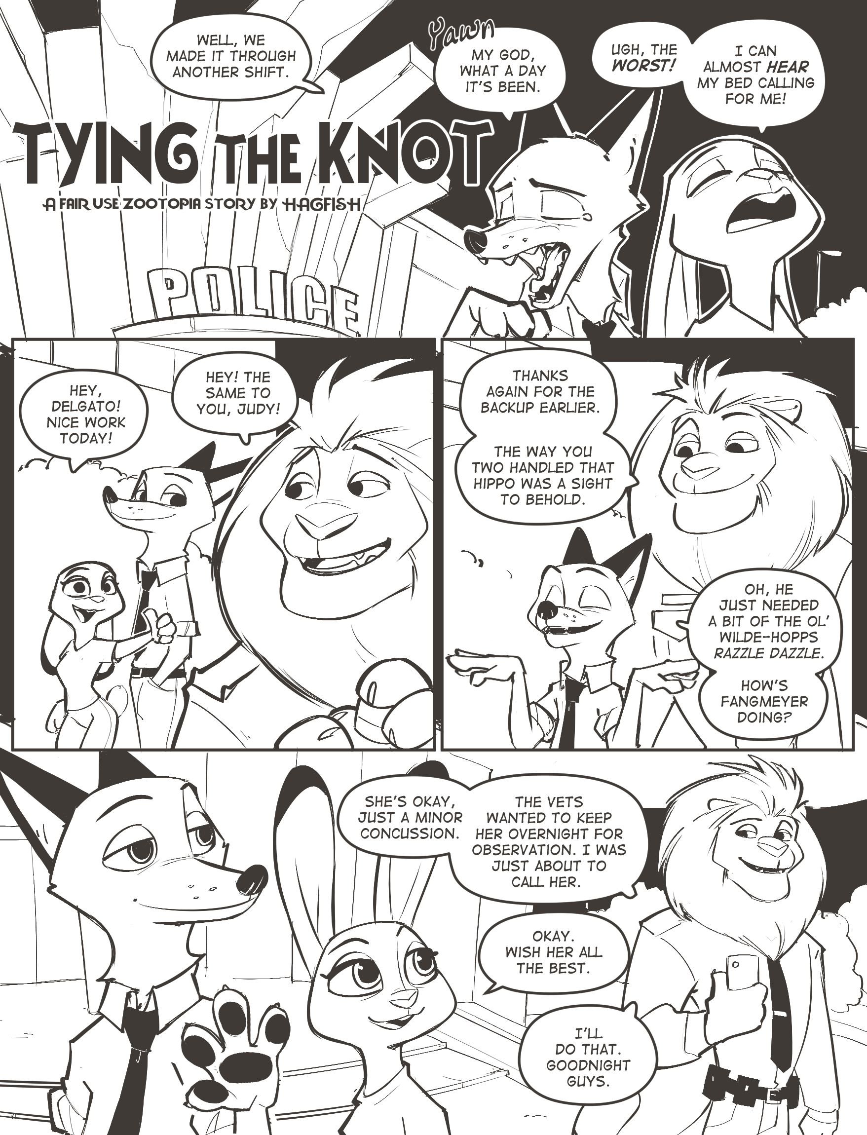 Tying The Knot (Zootopia) [Hagfish] 1 . Tying The Knot - Chapter 1 (Zootopia) [Hagfish] – page 1