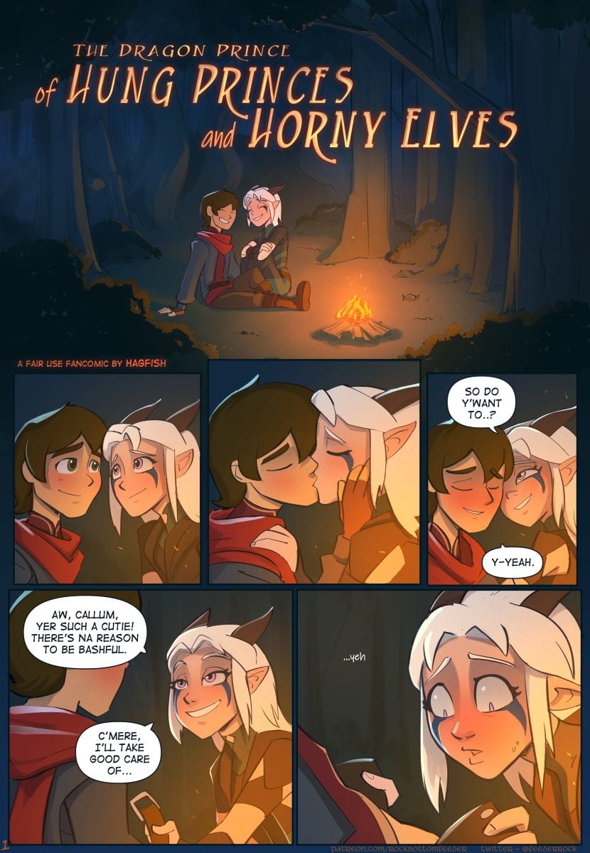 Of Hung Princes and Horny Elves (The Dragon Prince) [Hagfish] 1 . Of Hung Princes and Horny Elves - Chapter 1 (The Dragon Prince) [Hagfish] – page 3
