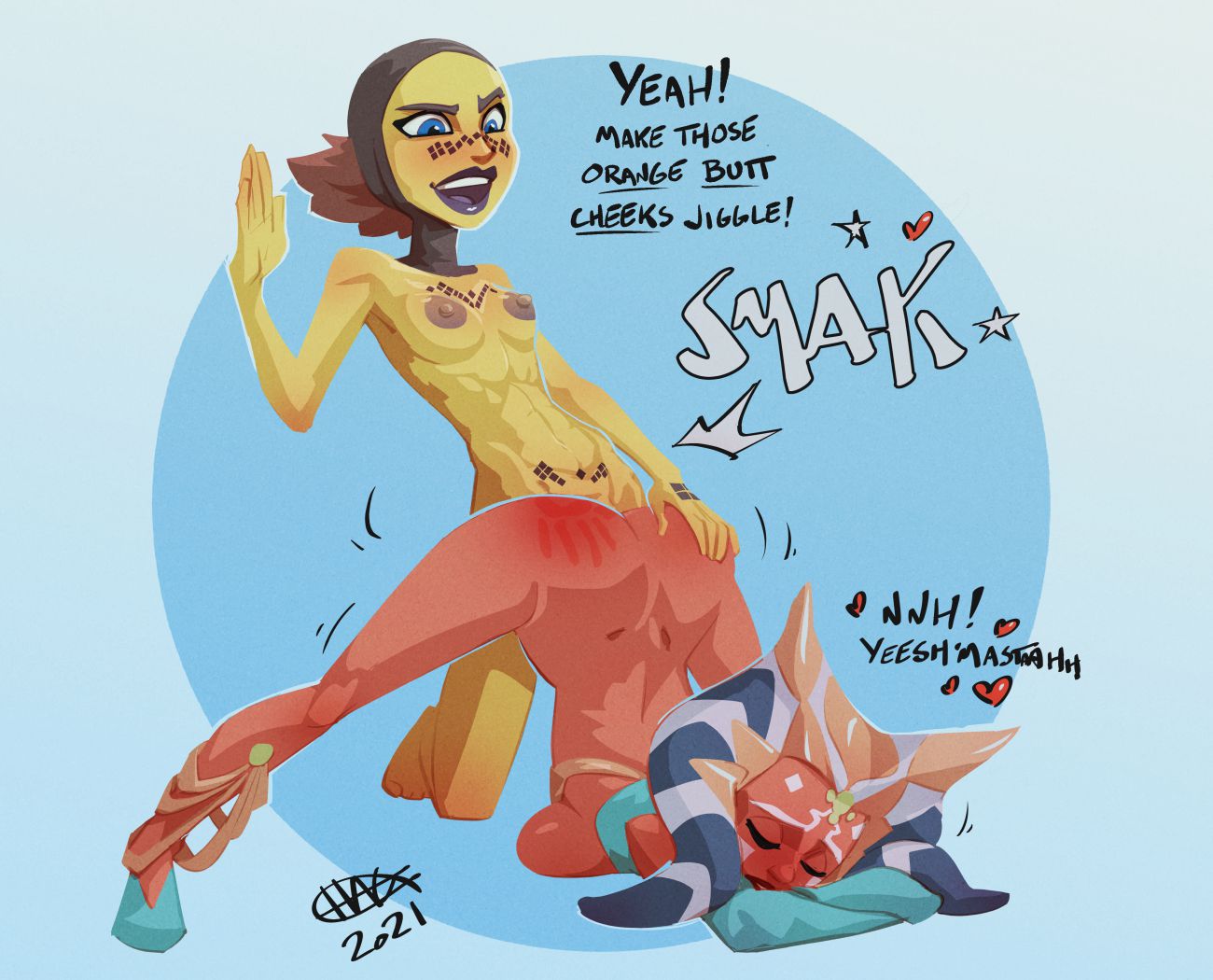 Strip Game [Hagfish] Strip Game - Ahsoka (Star Wars) - [Hagfish] – page 9