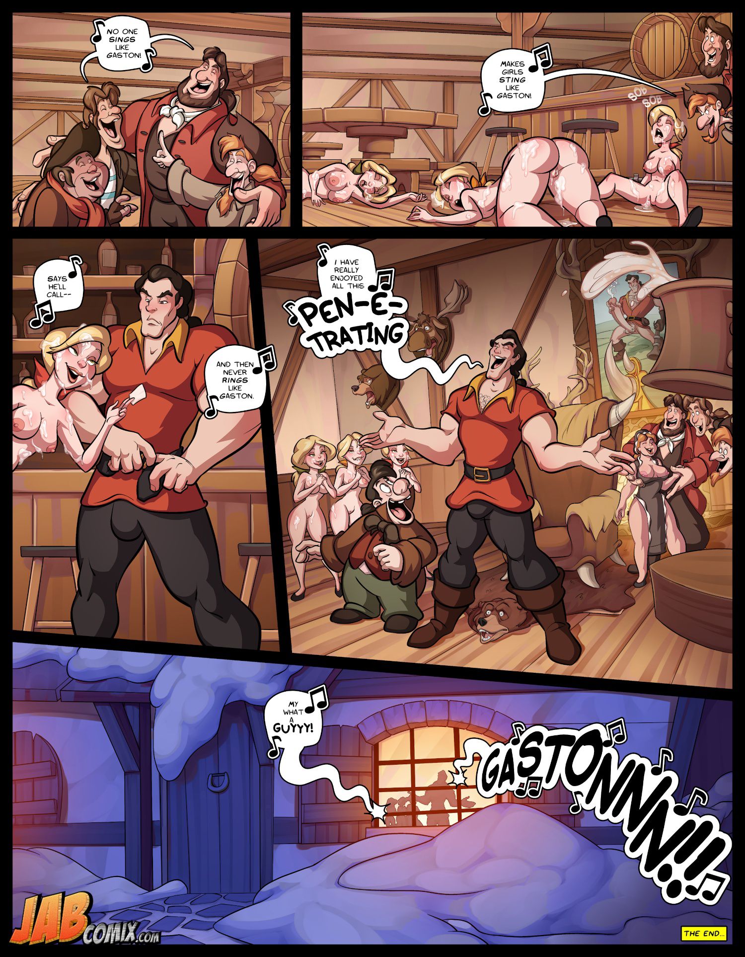 Boobies And The Beast (Beauty And The Beast) [JABComix] 1 . Boobies And The Beast  - Chapter 1 (Beauty And The Beast) [JABComix] – page 11