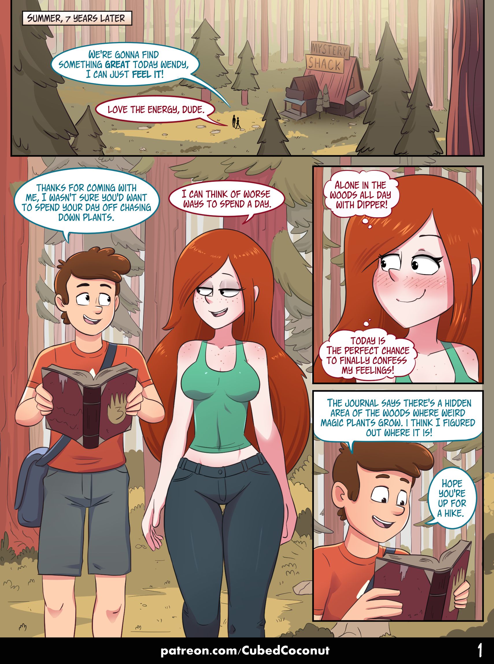 Wendy’s Confession (Gravity Falls) [CubedCoconut] 1 . Wendy's Confession - Chapter 1 (Gravity Falls) [CubedCoconut] – page 2