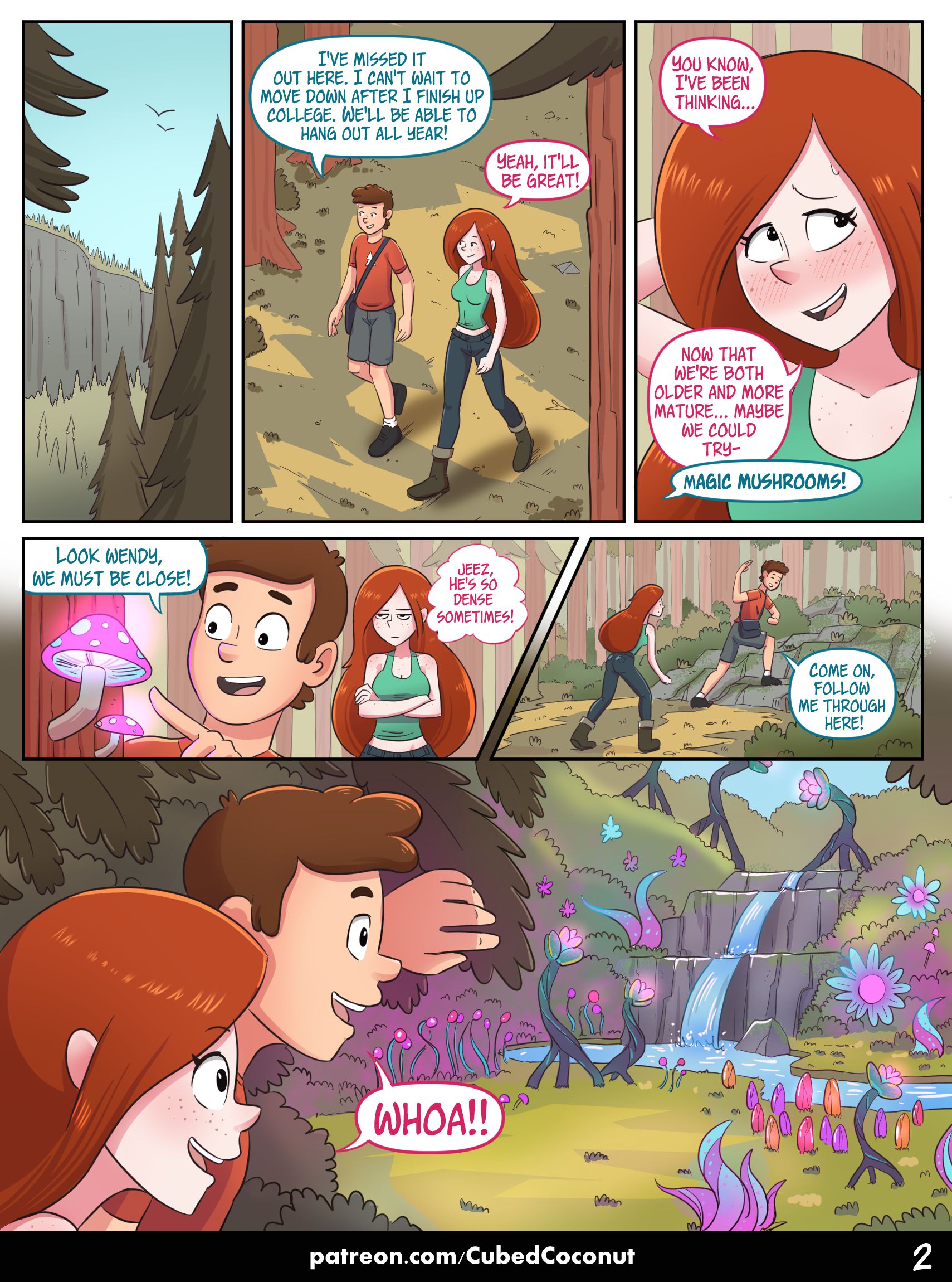 Wendy’s Confession (Gravity Falls) [CubedCoconut] 1 . Wendy's Confession - Chapter 1 (Gravity Falls) [CubedCoconut] – page 3