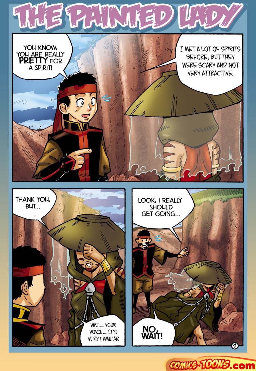 Avatar Comics (Avatar the Last Airbender) [Comics-Toons] 2 . Avatar Comics - The Painted Lady - Chapter 2 (Avatar the Last Airbender) [Comics-Toons] – page 1