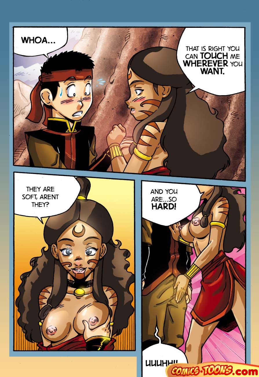 Avatar Comics (Avatar the Last Airbender) [Comics-Toons] 2 . Avatar Comics - The Painted Lady - Chapter 2 (Avatar the Last Airbender) [Comics-Toons] – page 4