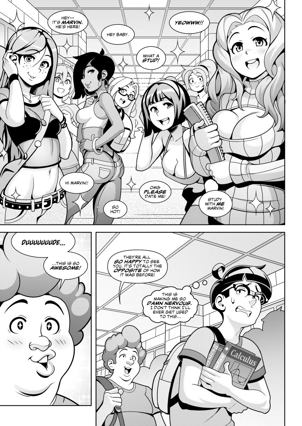 Hot Shit High [Erotibot] 2 . Hot Shit High - Chapter 2 [Erotibot] – page 10