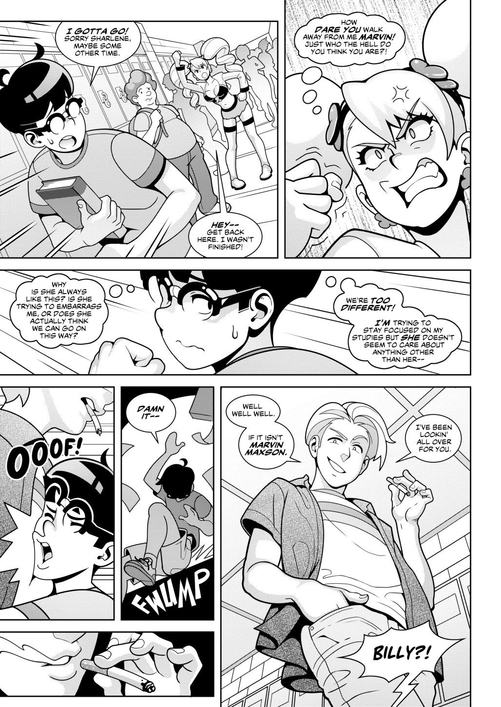 Hot Shit High [Erotibot] 2 . Hot Shit High - Chapter 2 [Erotibot] – page 14