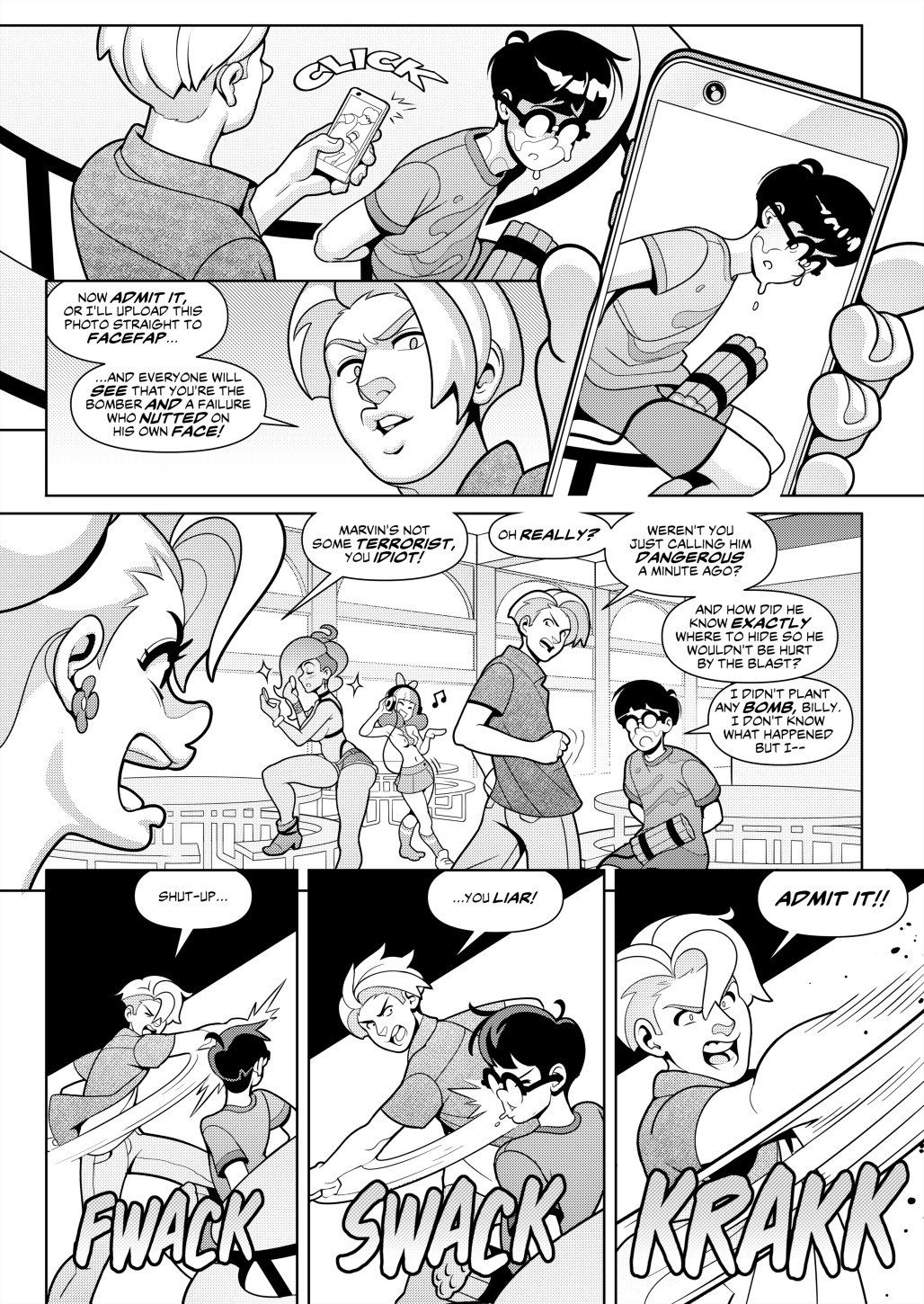 Hot Shit High [Erotibot] 2 . Hot Shit High - Chapter 2 [Erotibot] – page 30