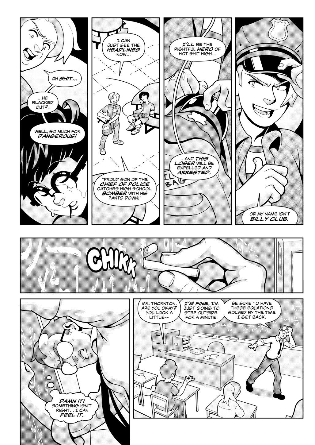Hot Shit High [Erotibot] 2 . Hot Shit High - Chapter 2 [Erotibot] – page 31