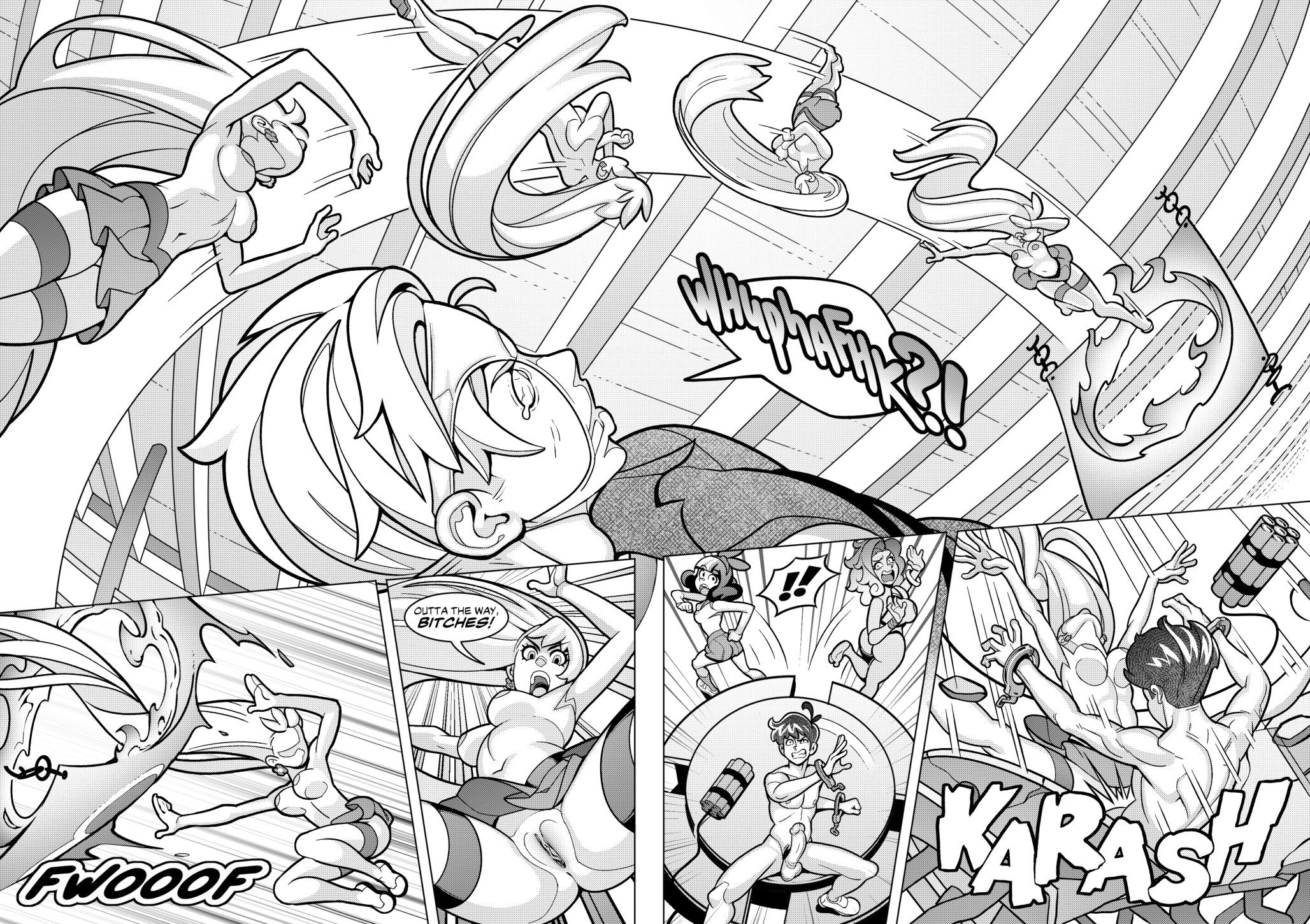 Hot Shit High [Erotibot] 2 . Hot Shit High - Chapter 2 [Erotibot] – page 58