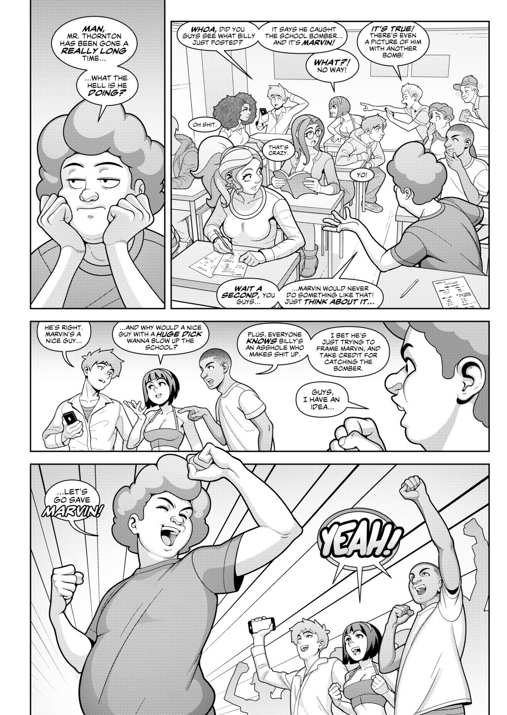 Hot Shit High [Erotibot] 2 . Hot Shit High - Chapter 2 [Erotibot] – page 68