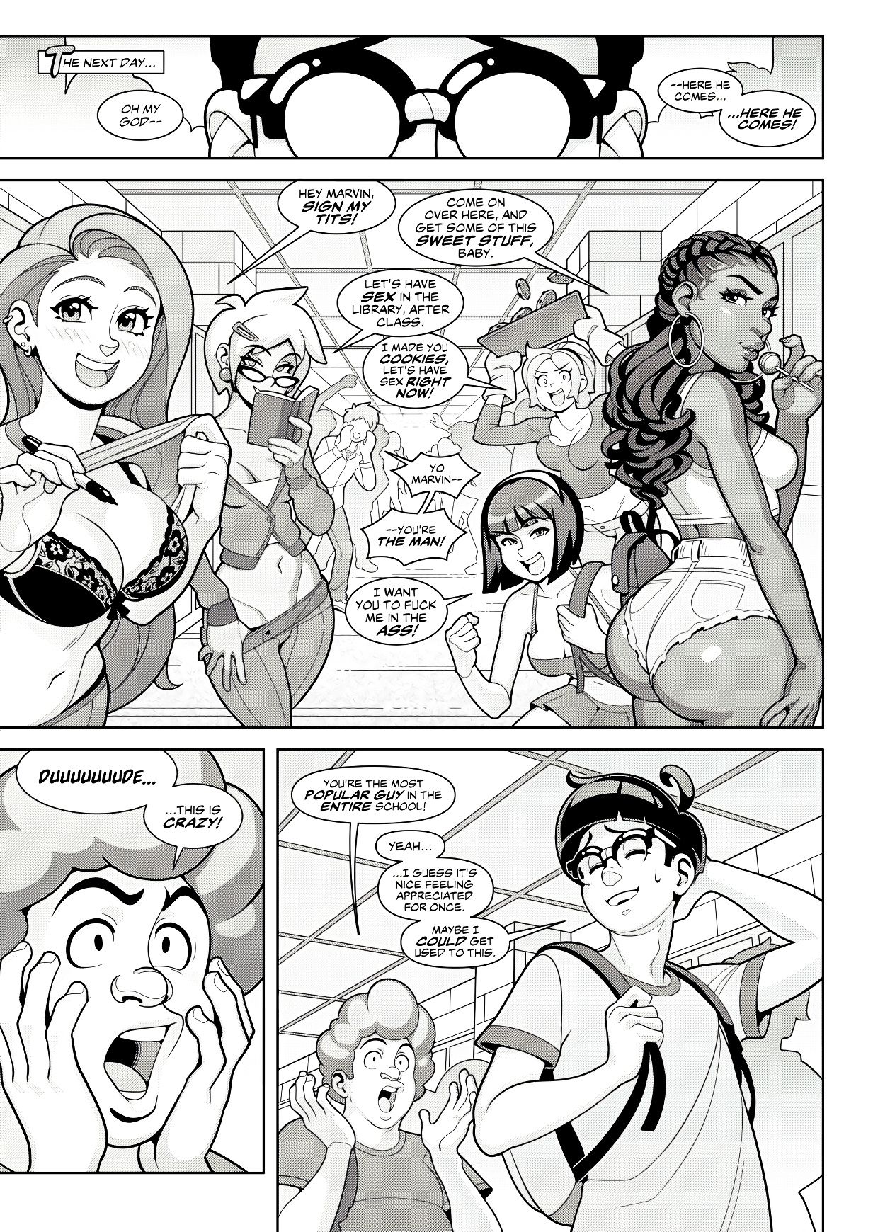 Hot Shit High [Erotibot] 2 . Hot Shit High - Chapter 2 [Erotibot] – page 83