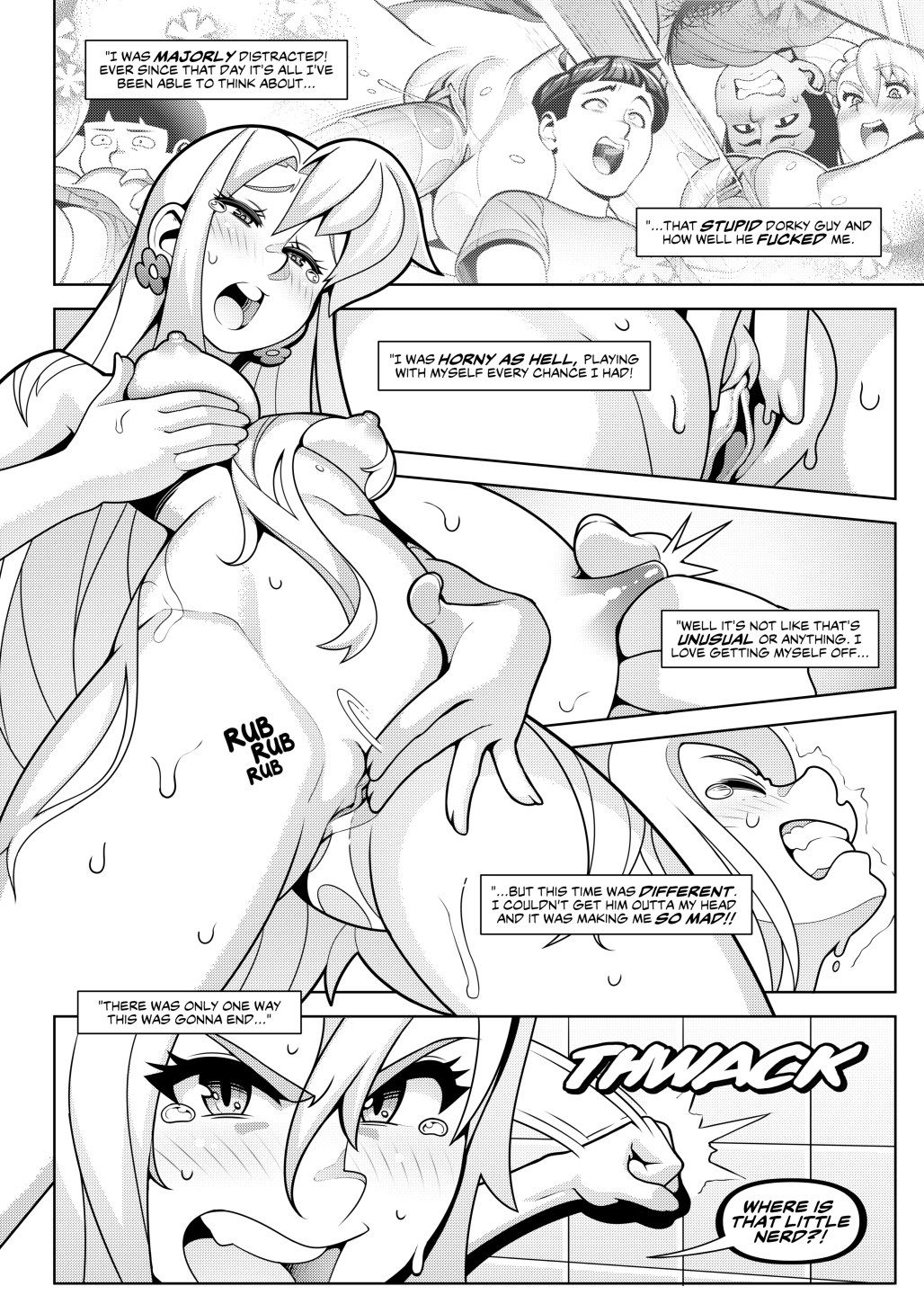 Hot Shit High [Erotibot] 2 . Hot Shit High - Chapter 2 [Erotibot] – page 9