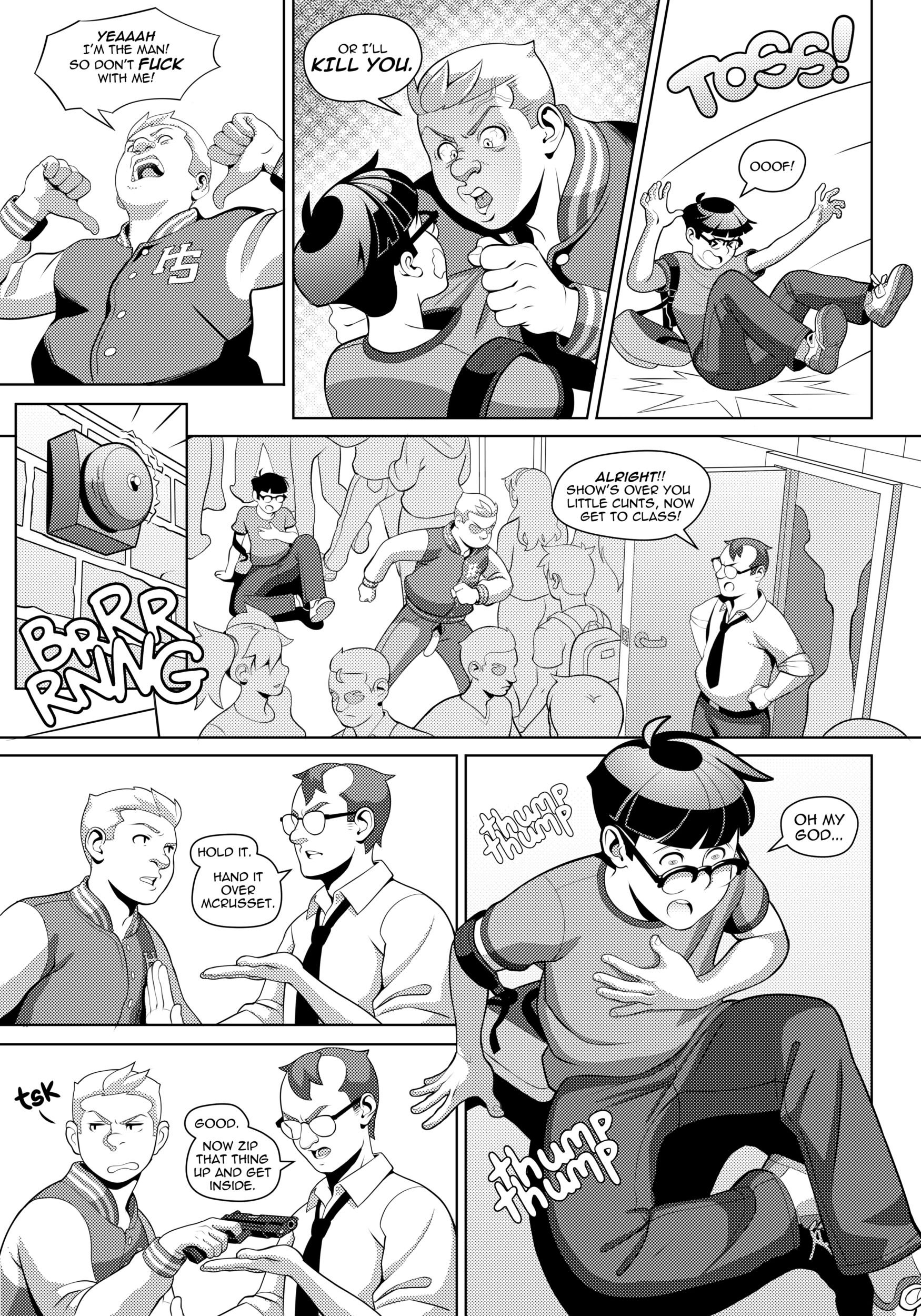 Hot Shit High [Erotibot] 1 . Hot Shit High - Chapter 1 [Erotibot] – page 10