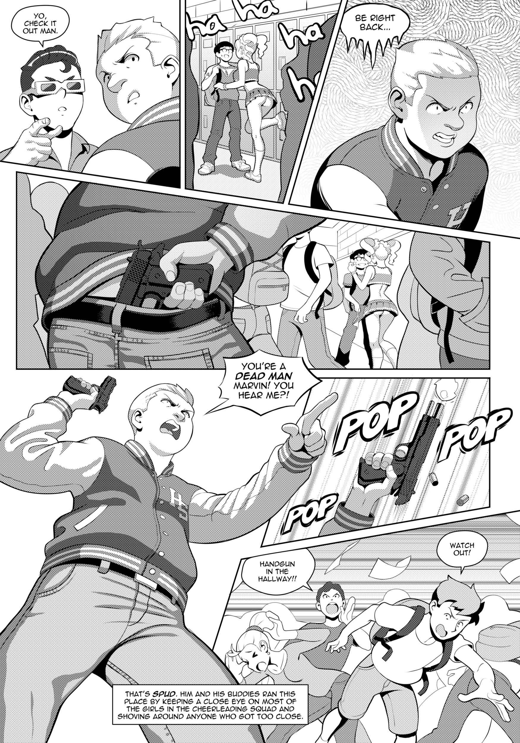 Hot Shit High [Erotibot] 1 . Hot Shit High - Chapter 1 [Erotibot] – page 6