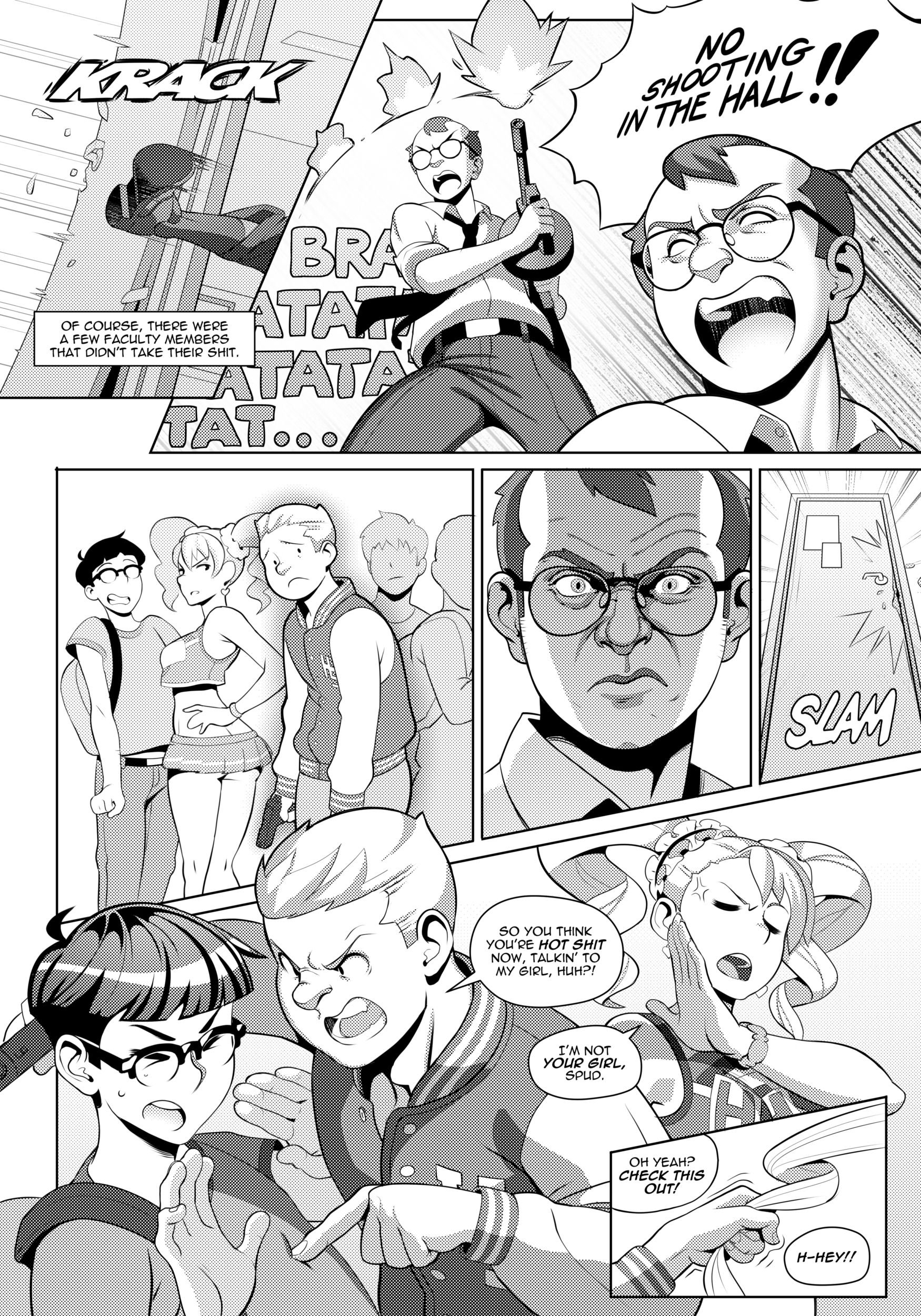 Hot Shit High [Erotibot] 1 . Hot Shit High - Chapter 1 [Erotibot] – page 7