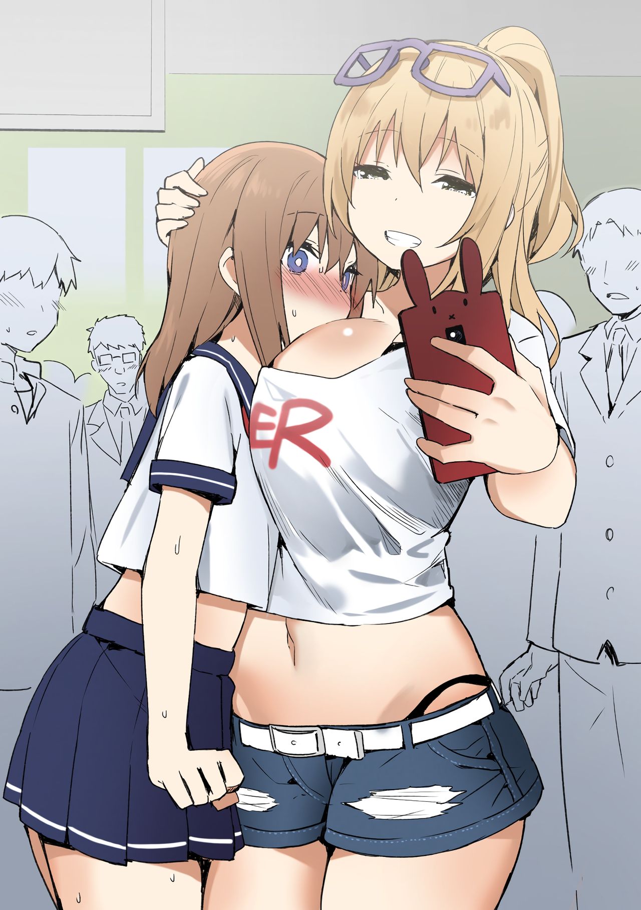 Joshi Kōsei Rich Thots [Sky] 1 . Joshi Kōsei Rich Thots - Colored - Chapter 1 [Sky] – page 17