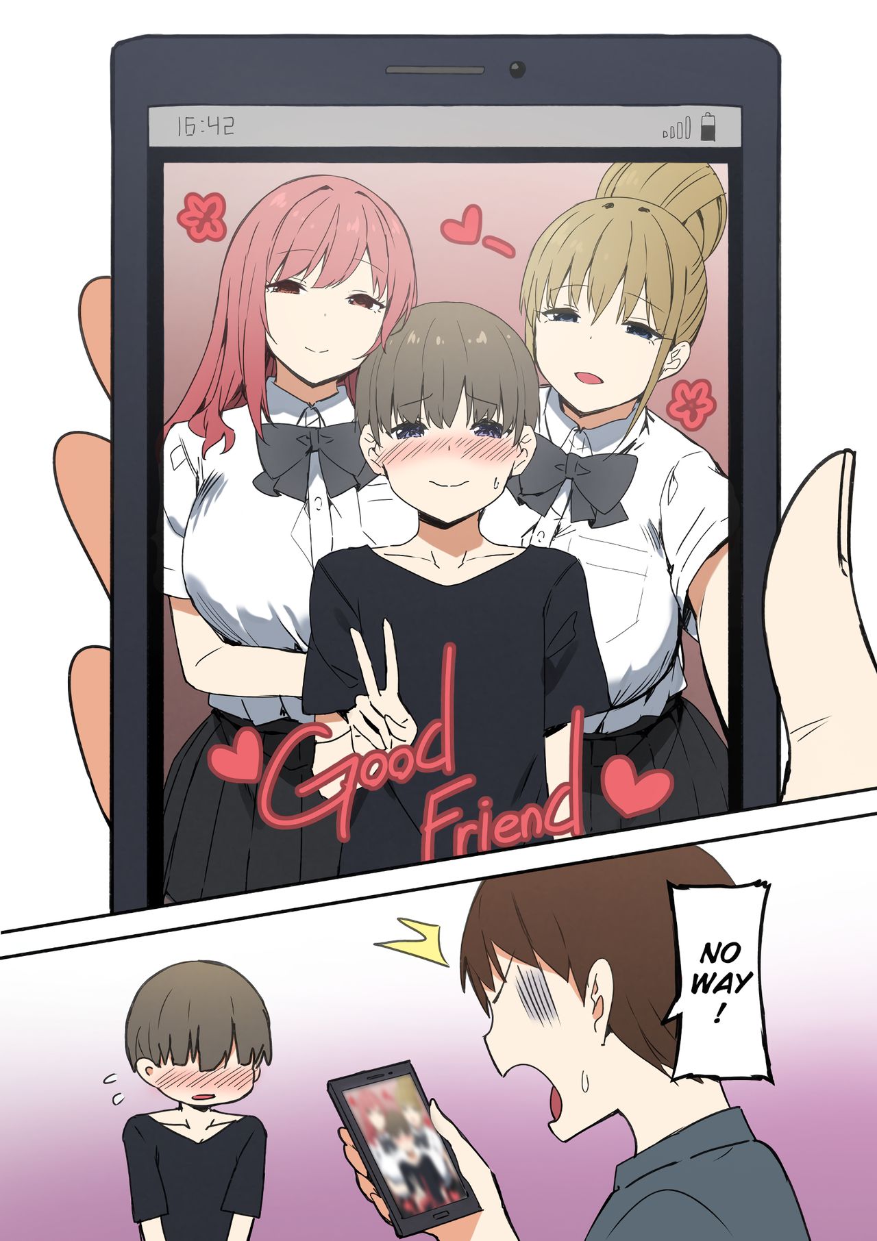 Joshi Kōsei Rich Thots [Sky] 2 . Joshi Kōsei Rich Thots - Chapter 2 [Sky] – page 18