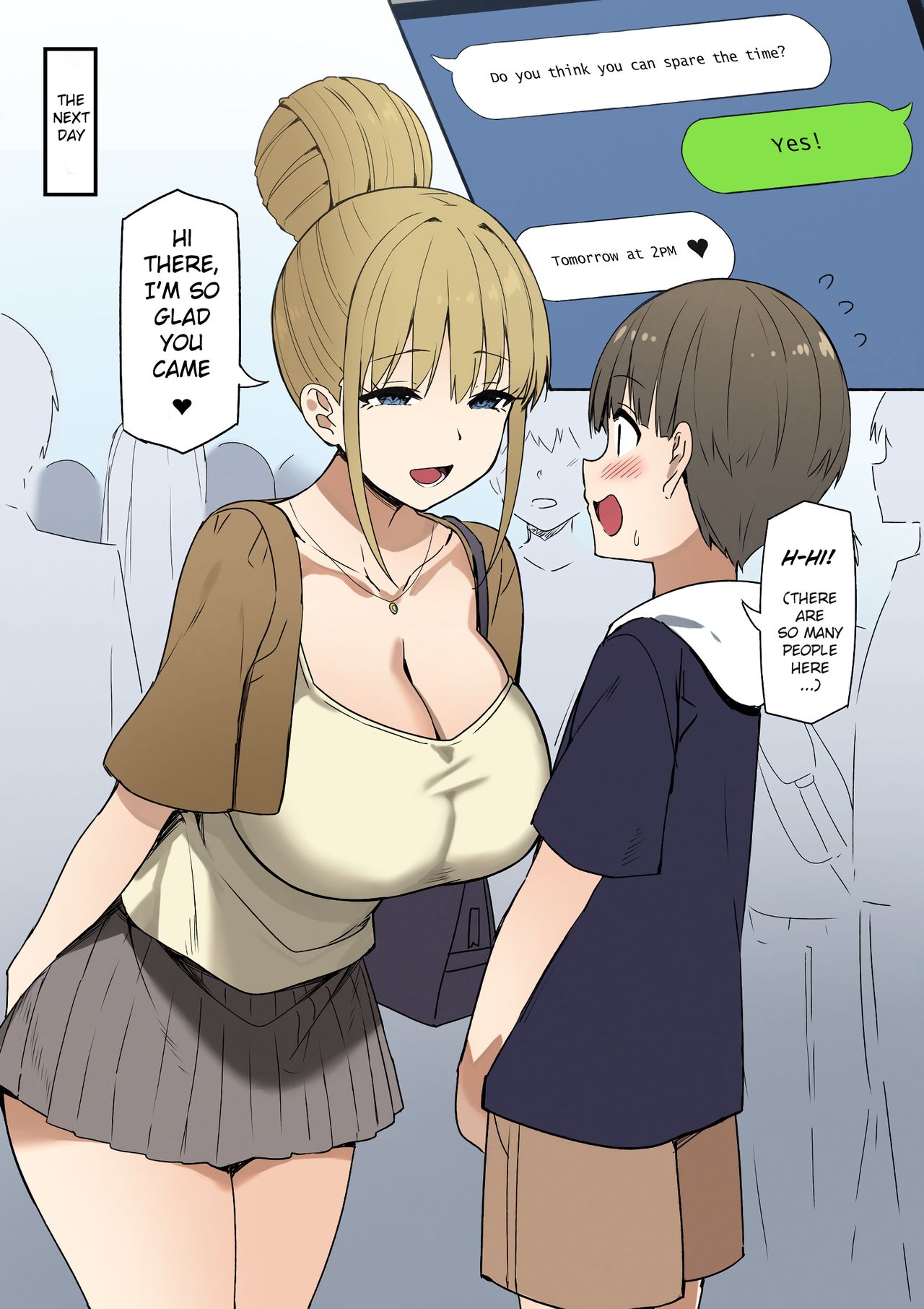 Joshi Kōsei Rich Thots [Sky] 2 . Joshi Kōsei Rich Thots - Chapter 2 [Sky] – page 21
