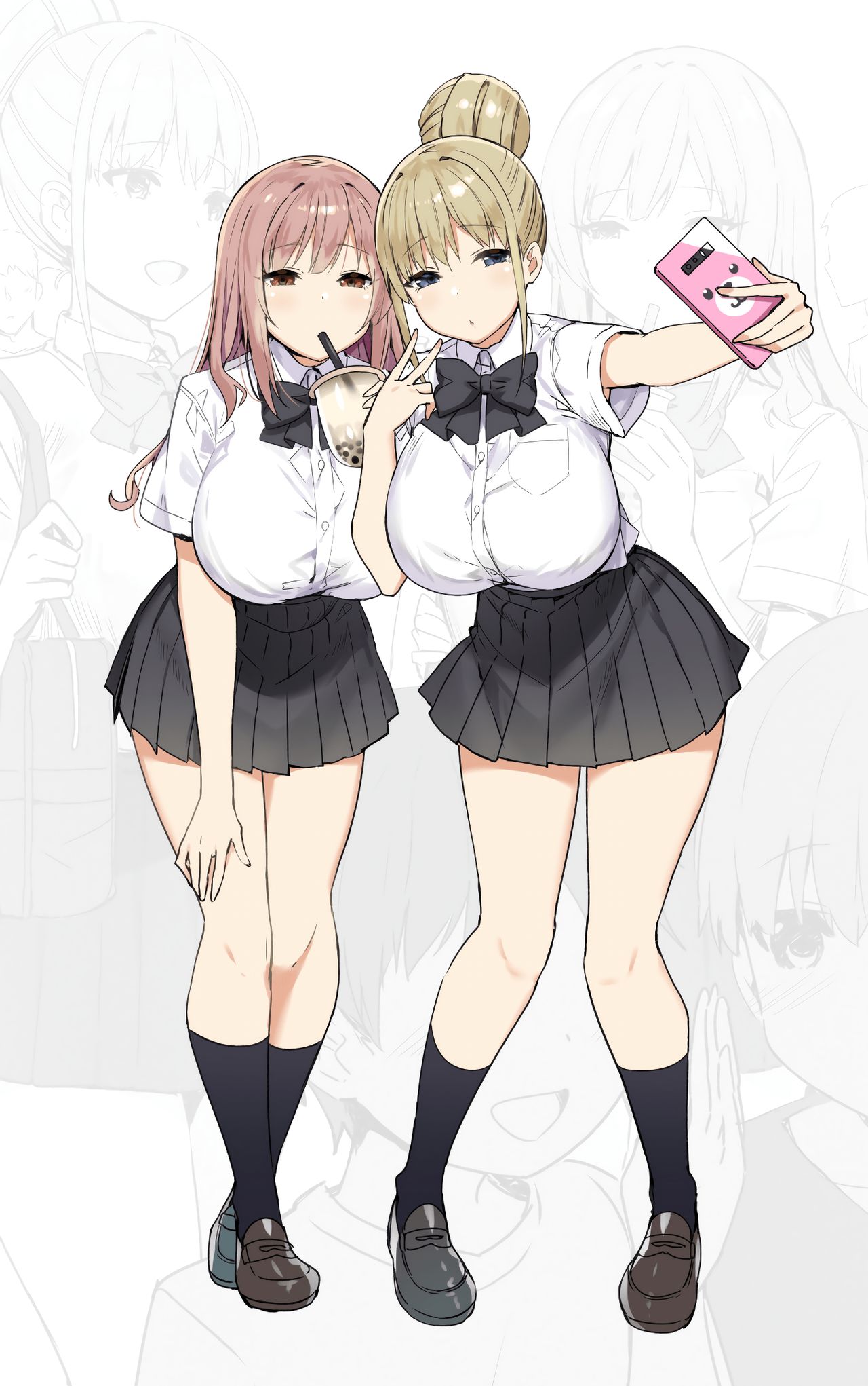 Joshi Kōsei Rich Thots [Sky] 1 . Joshi Kōsei Rich Thots  - Chapter 1 [Sky] – page 2