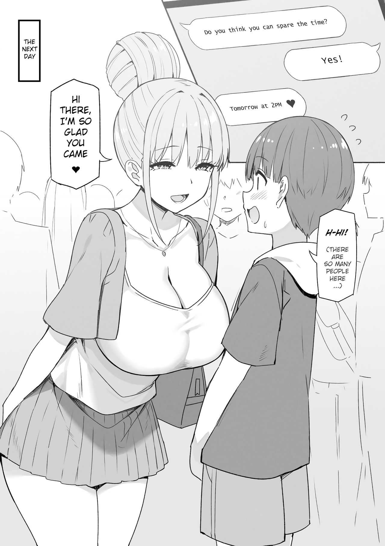 Joshi Kōsei Rich Thots [Sky] 1 . Joshi Kōsei Rich Thots  - Chapter 1 [Sky] – page 55