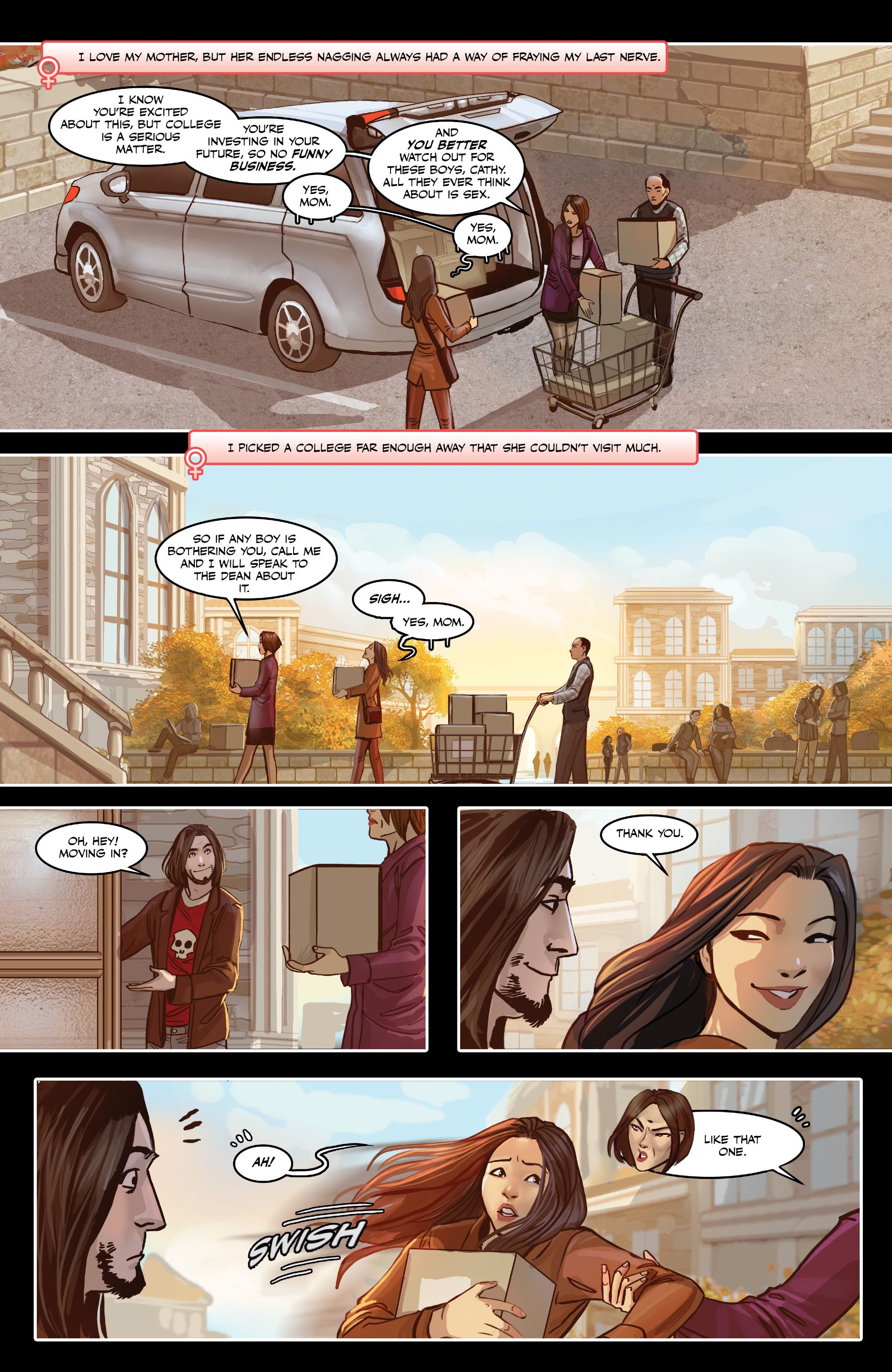 Swing [Linda Sejic , Yishan Li] 1 . Swing - Volume 1 [Linda Sejic , Yishan Li] – page 11