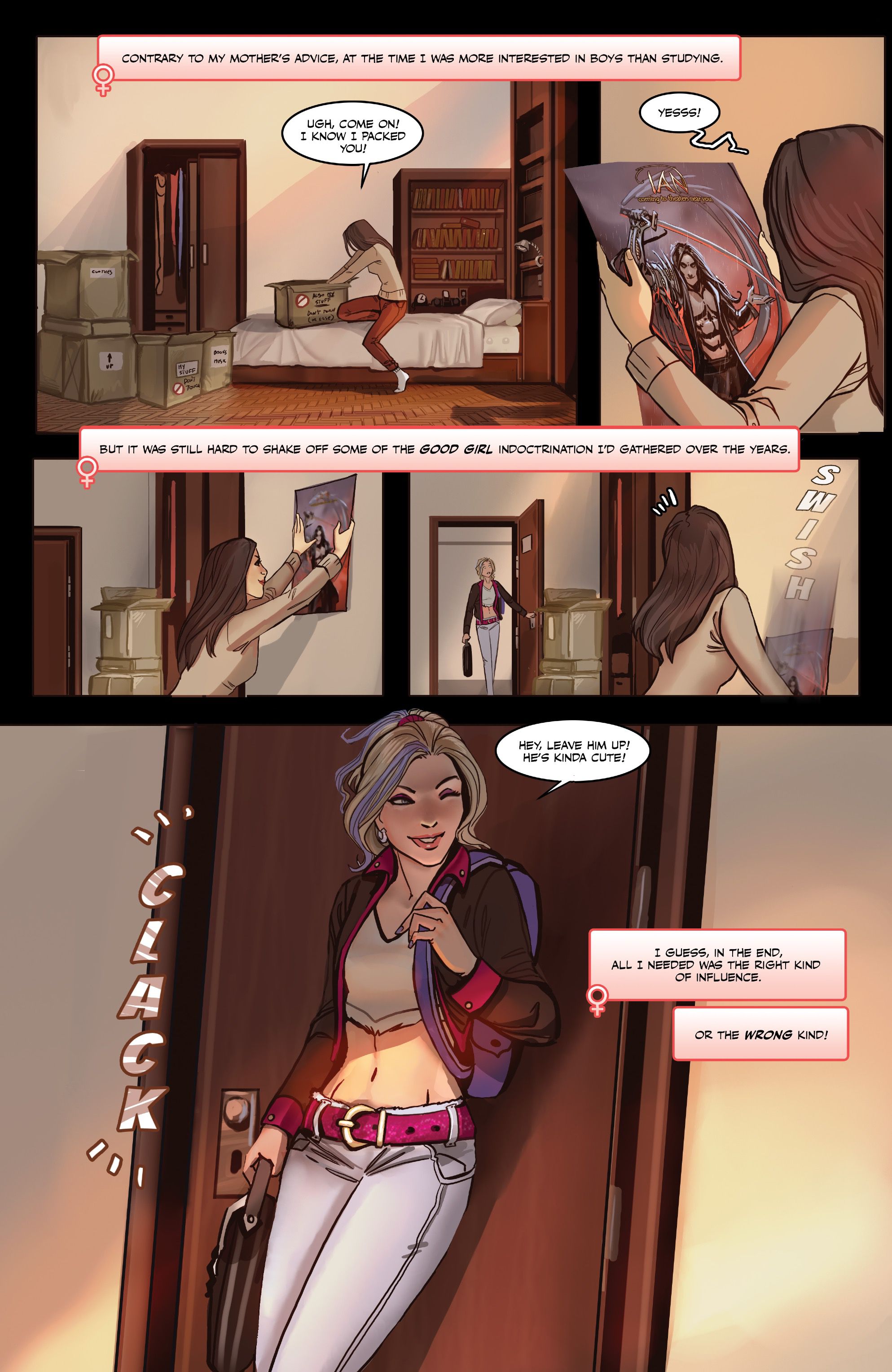 Swing [Linda Sejic , Yishan Li] 1 . Swing - Volume 1 [Linda Sejic , Yishan Li] – page 13