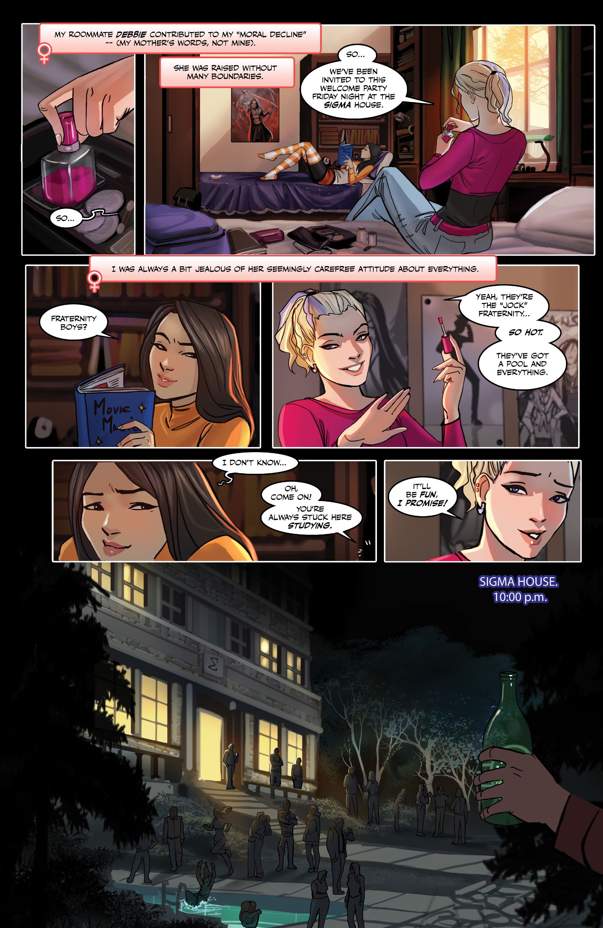 Swing [Linda Sejic , Yishan Li] 1 . Swing - Volume 1 [Linda Sejic , Yishan Li] – page 14