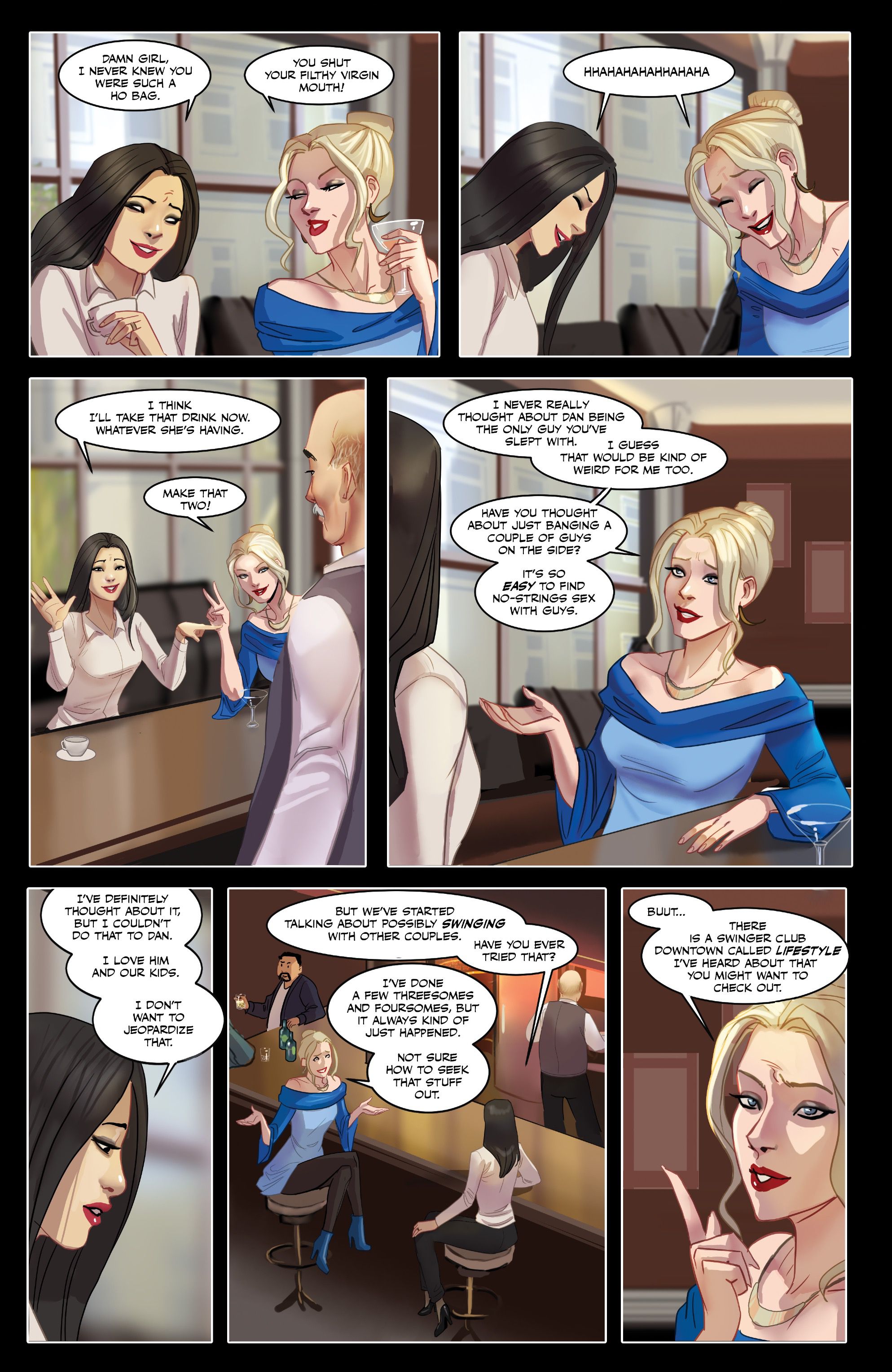 Swing [Linda Sejic , Yishan Li] 1 . Swing - Volume 1 [Linda Sejic , Yishan Li] – page 71
