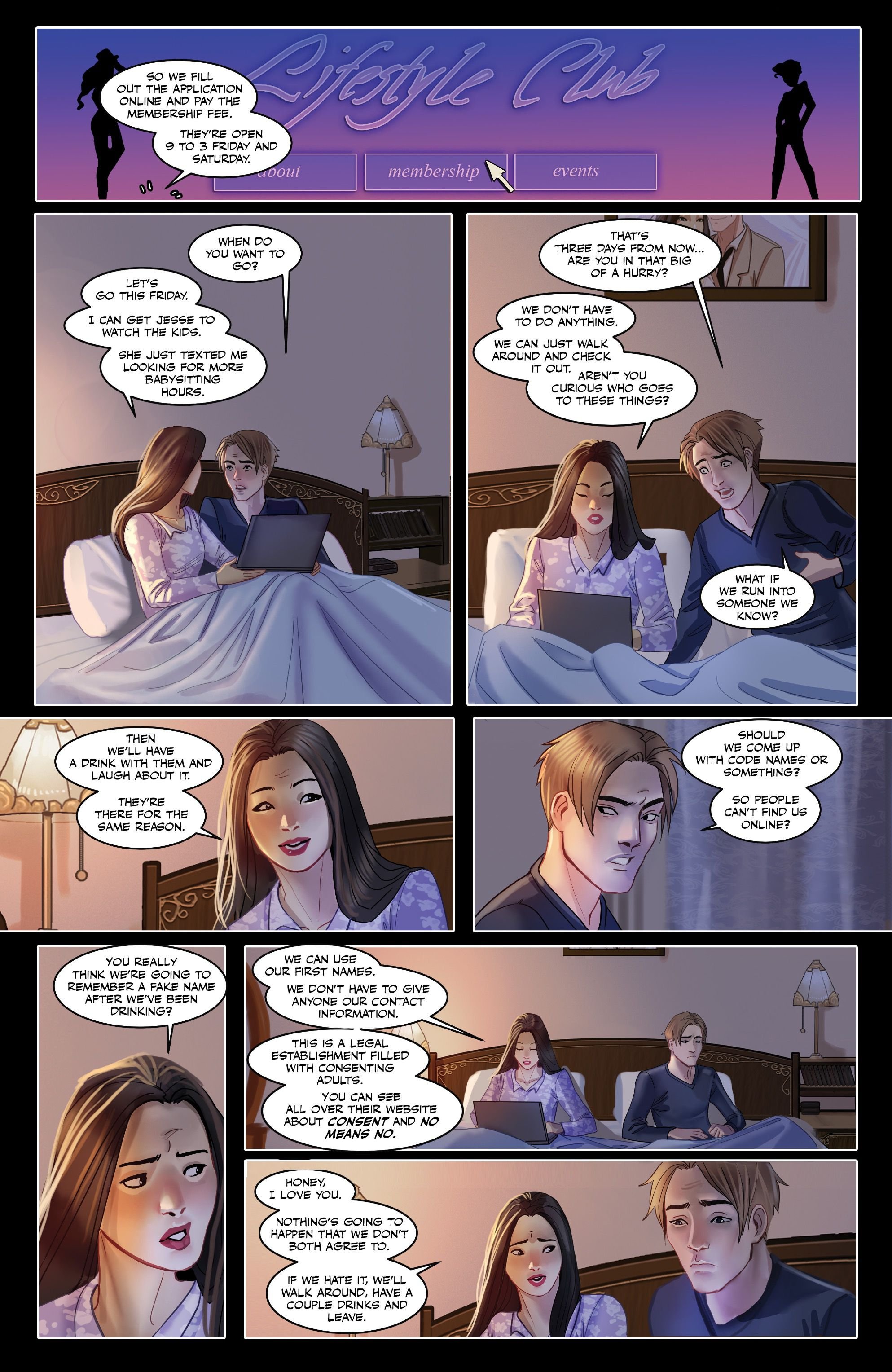 Swing [Linda Sejic , Yishan Li] 1 . Swing - Volume 1 [Linda Sejic , Yishan Li] – page 74