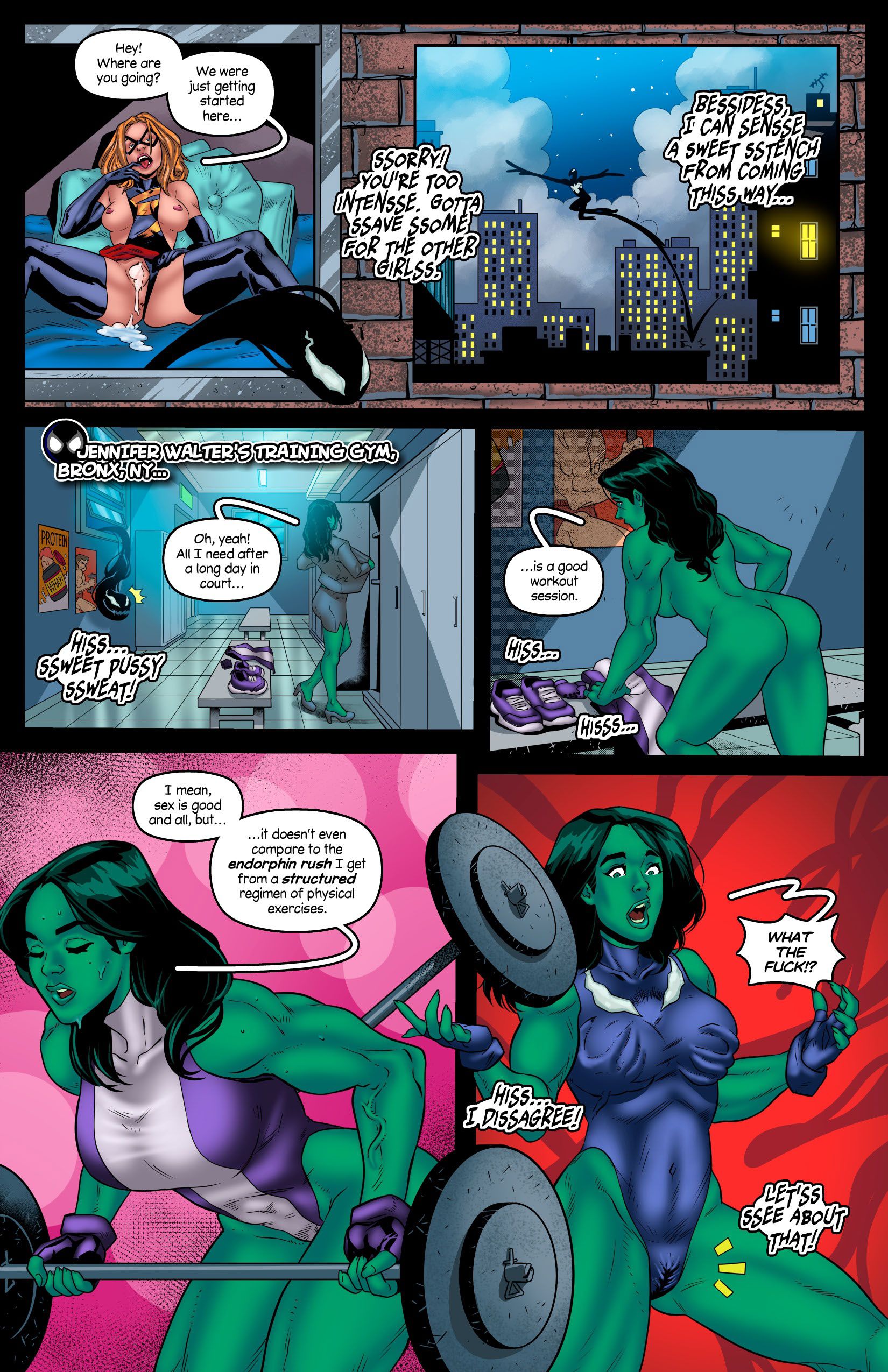 Alien Lovers – Tentacle Sleeves (Spider-Man) [Tracy Scops] 2 . Alien Lovers - Xenorgasm Vessels - Chapter 2 (Spider-Man) [Tracy Scops] – page 6