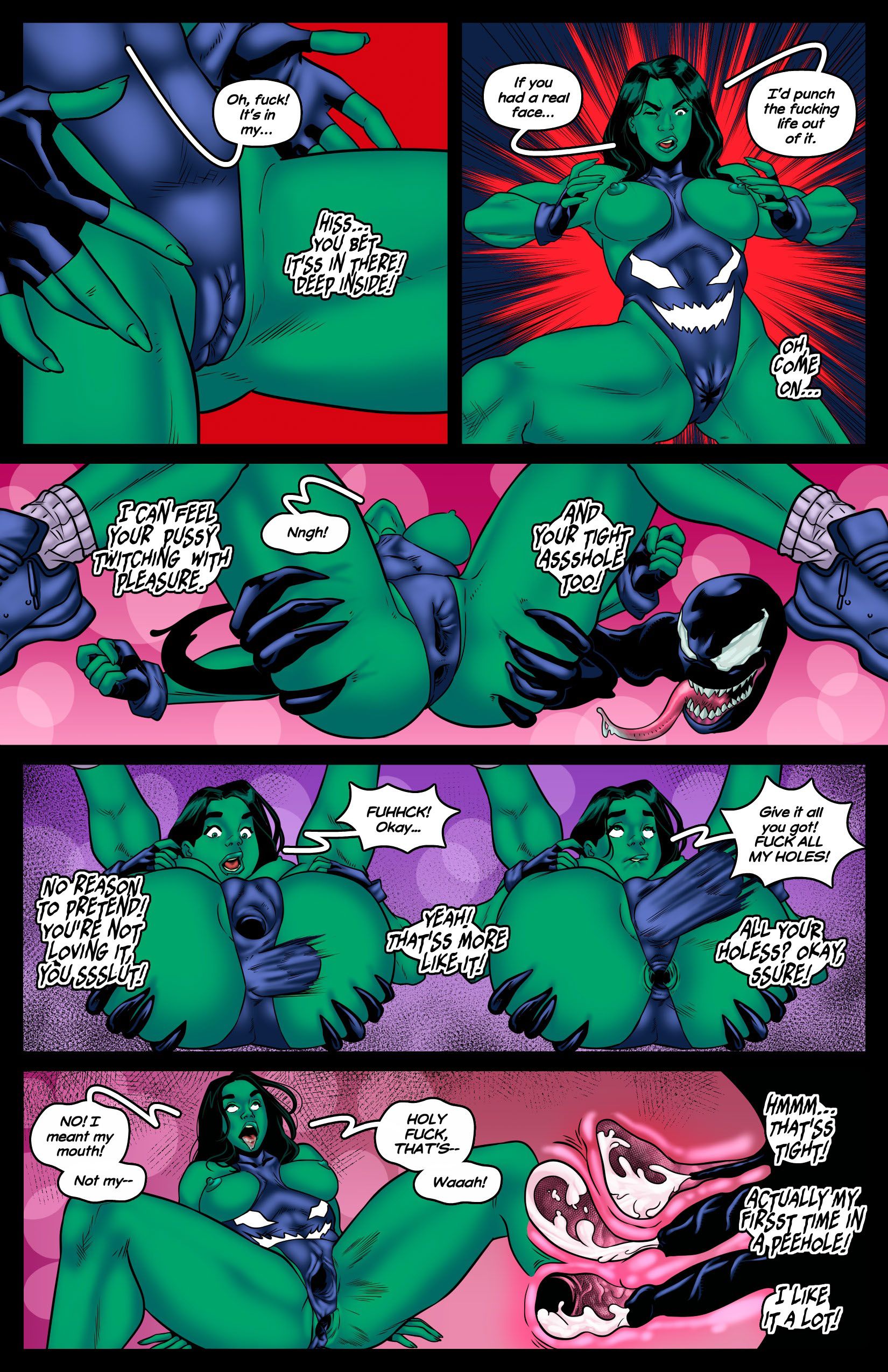 Alien Lovers – Tentacle Sleeves (Spider-Man) [Tracy Scops] 2 . Alien Lovers - Xenorgasm Vessels - Chapter 2 (Spider-Man) [Tracy Scops] – page 7