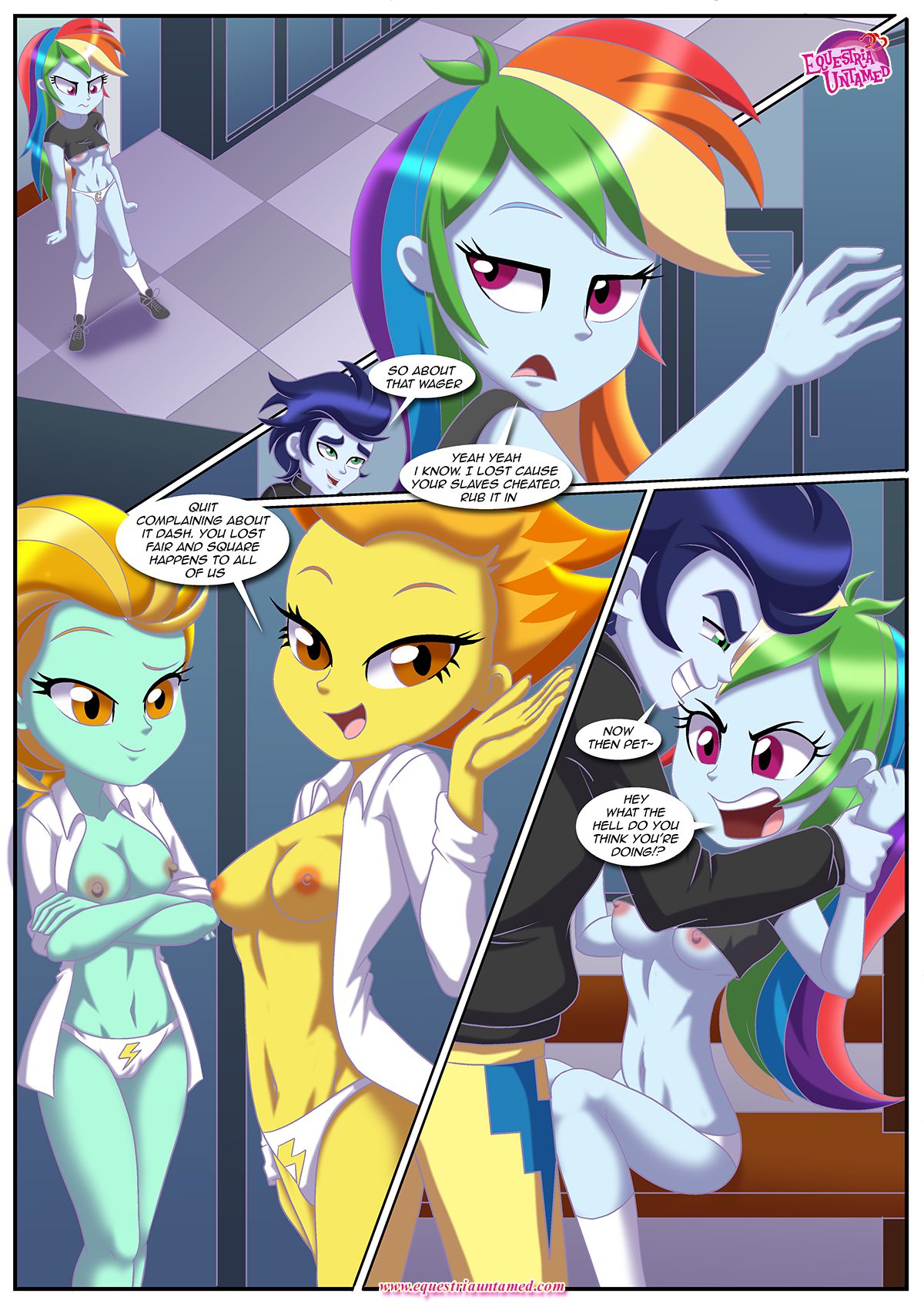 Sex Reeducation (My Little Pony – Equestria Girls) [Palcomix] 1 . Sex Reeducation - Chapter 1 (My Little Pony - Equestria Girls) [Palcomix] – page 10