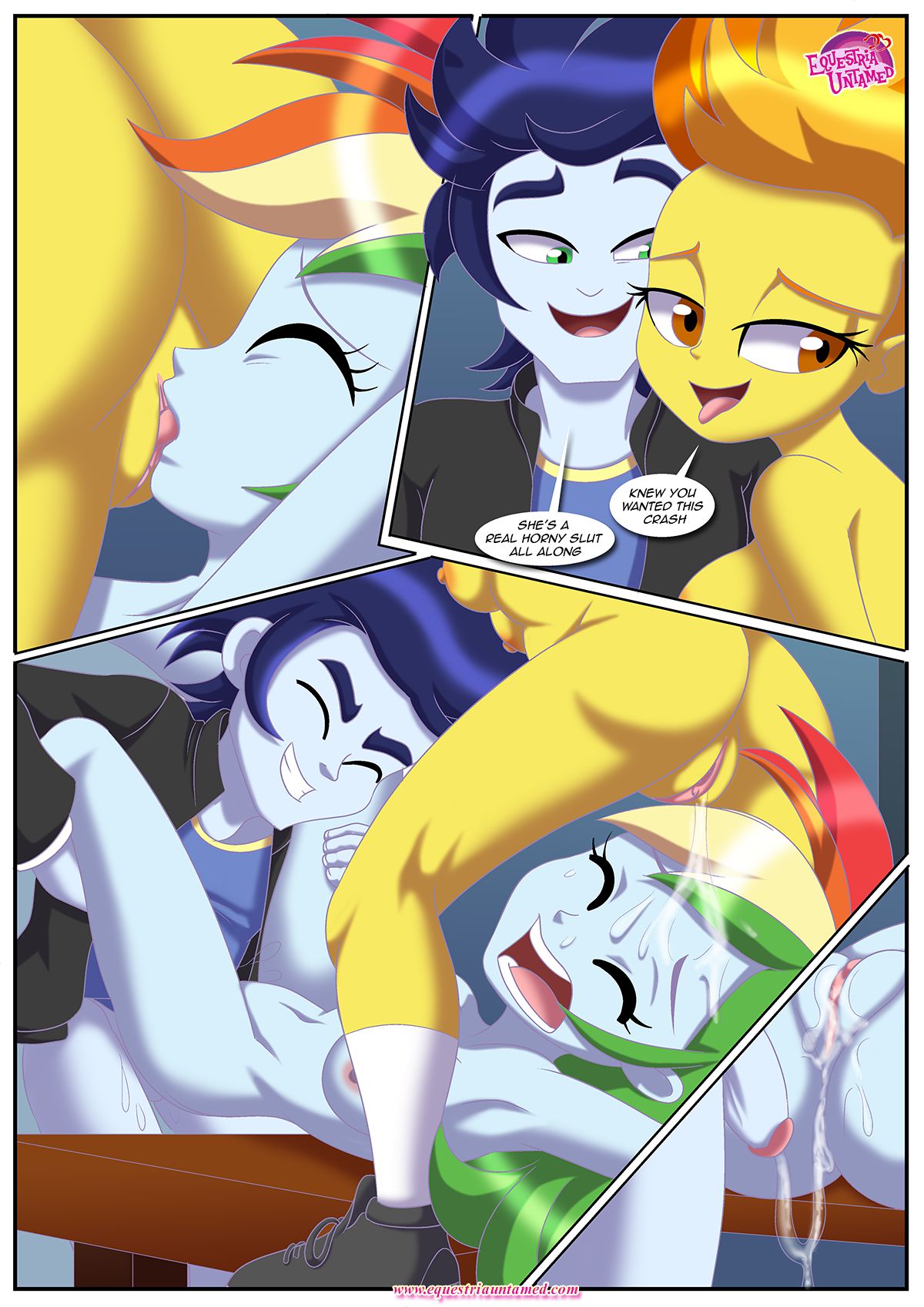 Sex Reeducation (My Little Pony – Equestria Girls) [Palcomix] 1 . Sex Reeducation - Chapter 1 (My Little Pony - Equestria Girls) [Palcomix] – page 13