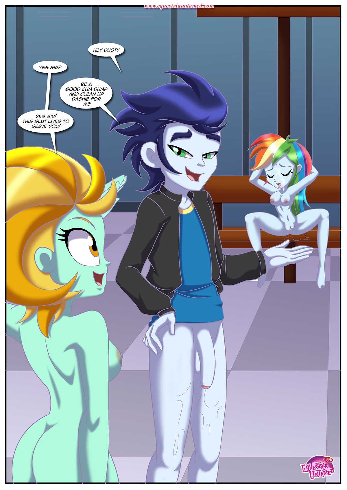 Sex Reeducation (My Little Pony – Equestria Girls) [Palcomix] 1 . Sex Reeducation - Chapter 1 (My Little Pony - Equestria Girls) [Palcomix] – page 14