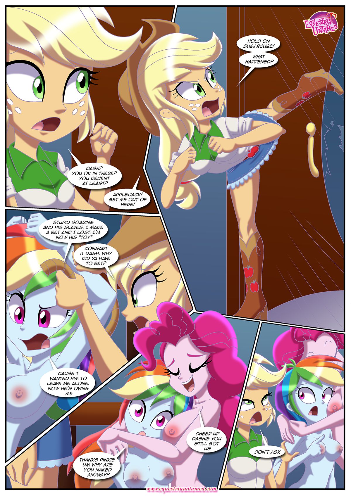 Sex Reeducation (My Little Pony – Equestria Girls) [Palcomix] 1 . Sex Reeducation - Chapter 1 (My Little Pony - Equestria Girls) [Palcomix] – page 19
