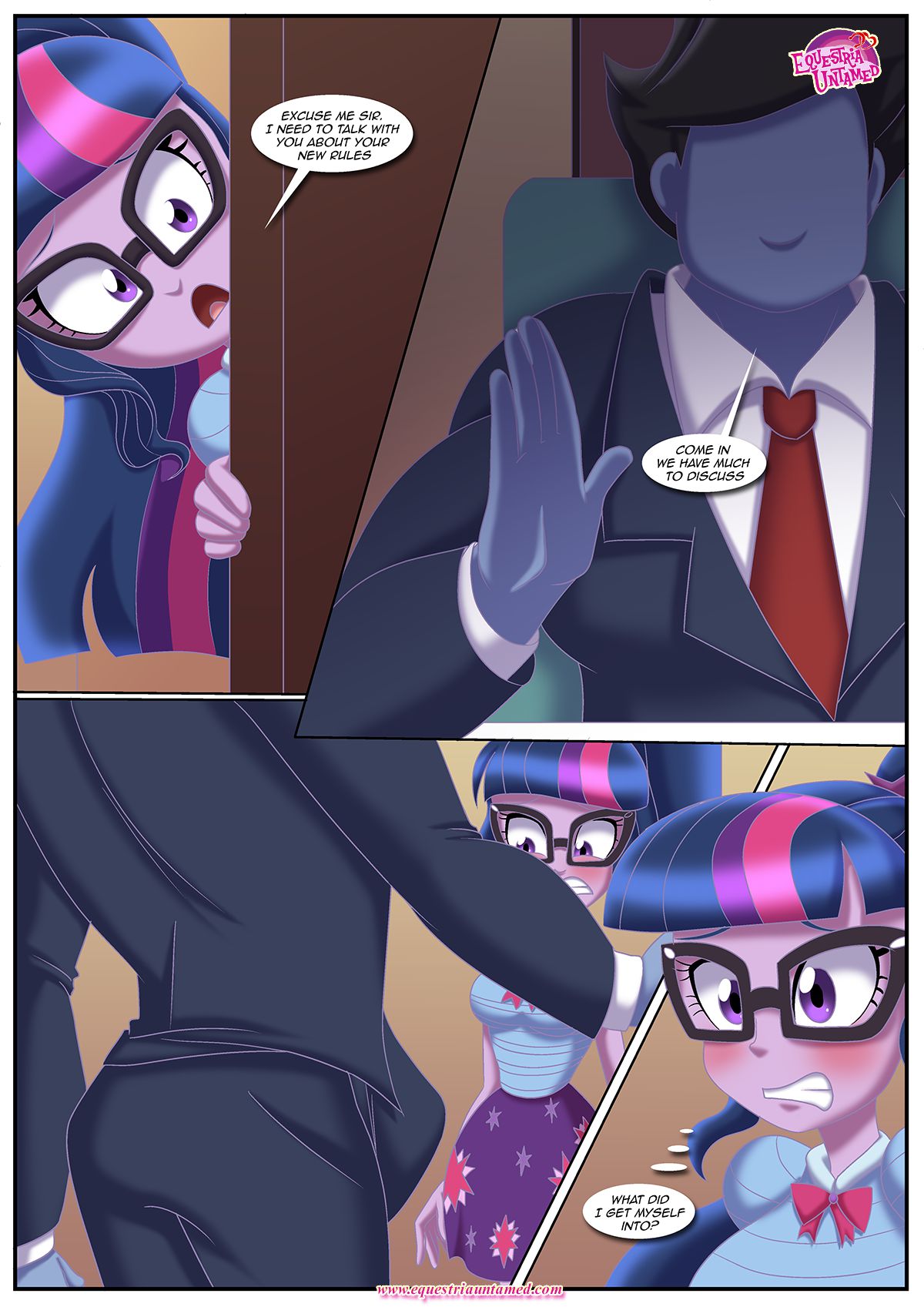 Sex Reeducation (My Little Pony – Equestria Girls) [Palcomix] 1 . Sex Reeducation - Chapter 1 (My Little Pony - Equestria Girls) [Palcomix] – page 20