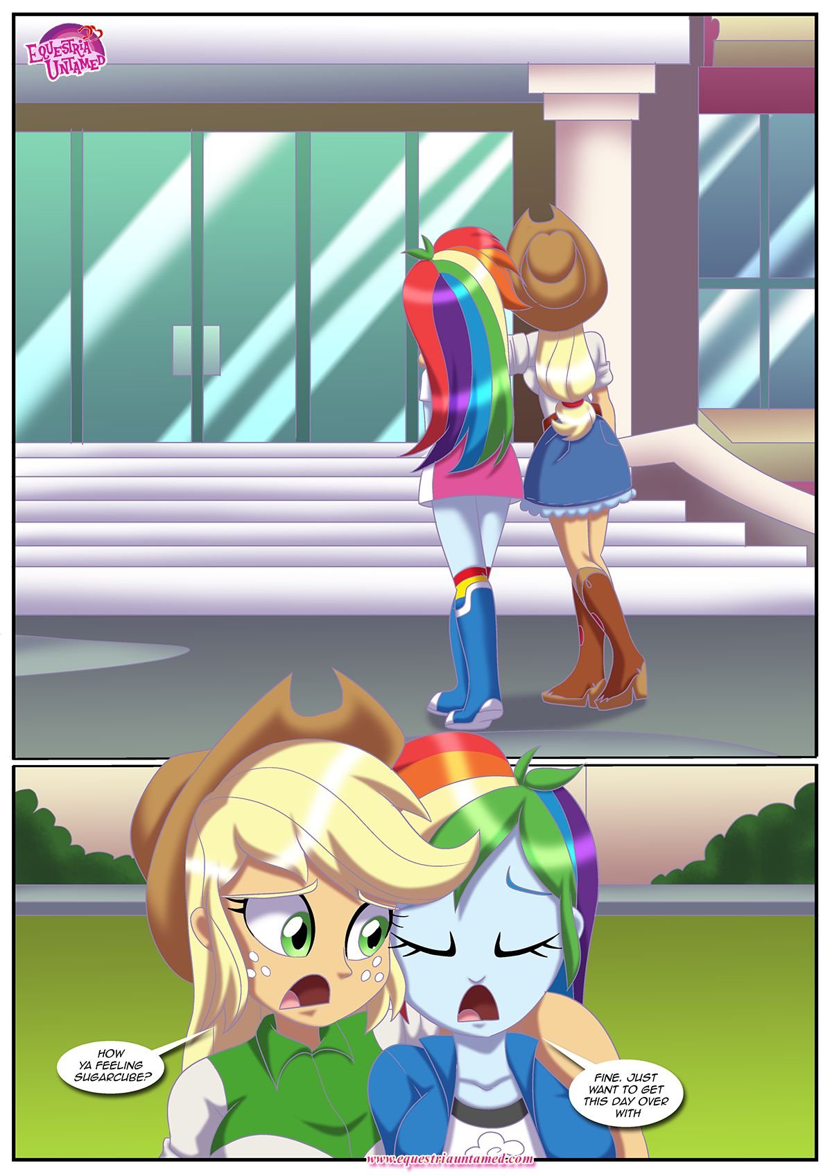 Sex Reeducation (My Little Pony – Equestria Girls) [Palcomix] 1 . Sex Reeducation - Chapter 1 (My Little Pony - Equestria Girls) [Palcomix] – page 21
