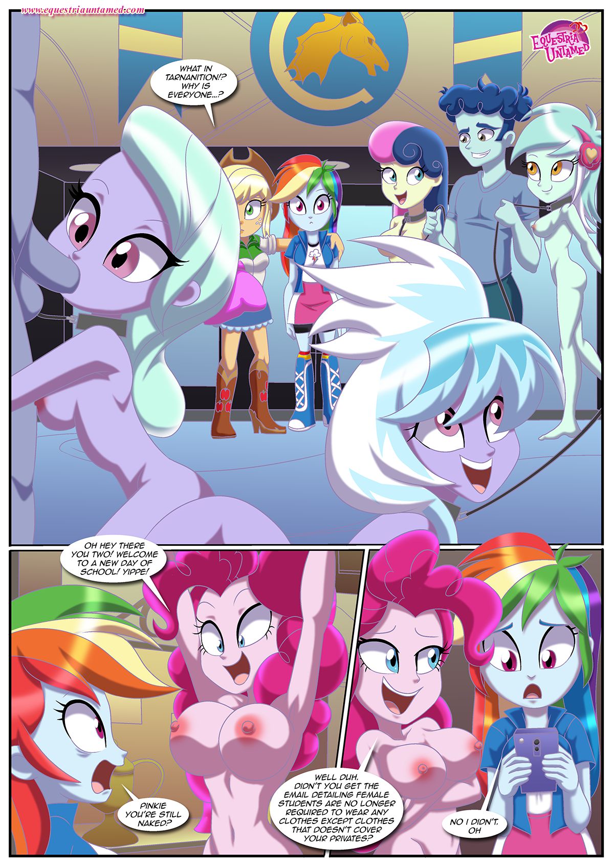 Sex Reeducation (My Little Pony – Equestria Girls) [Palcomix] 1 . Sex Reeducation - Chapter 1 (My Little Pony - Equestria Girls) [Palcomix] – page 22
